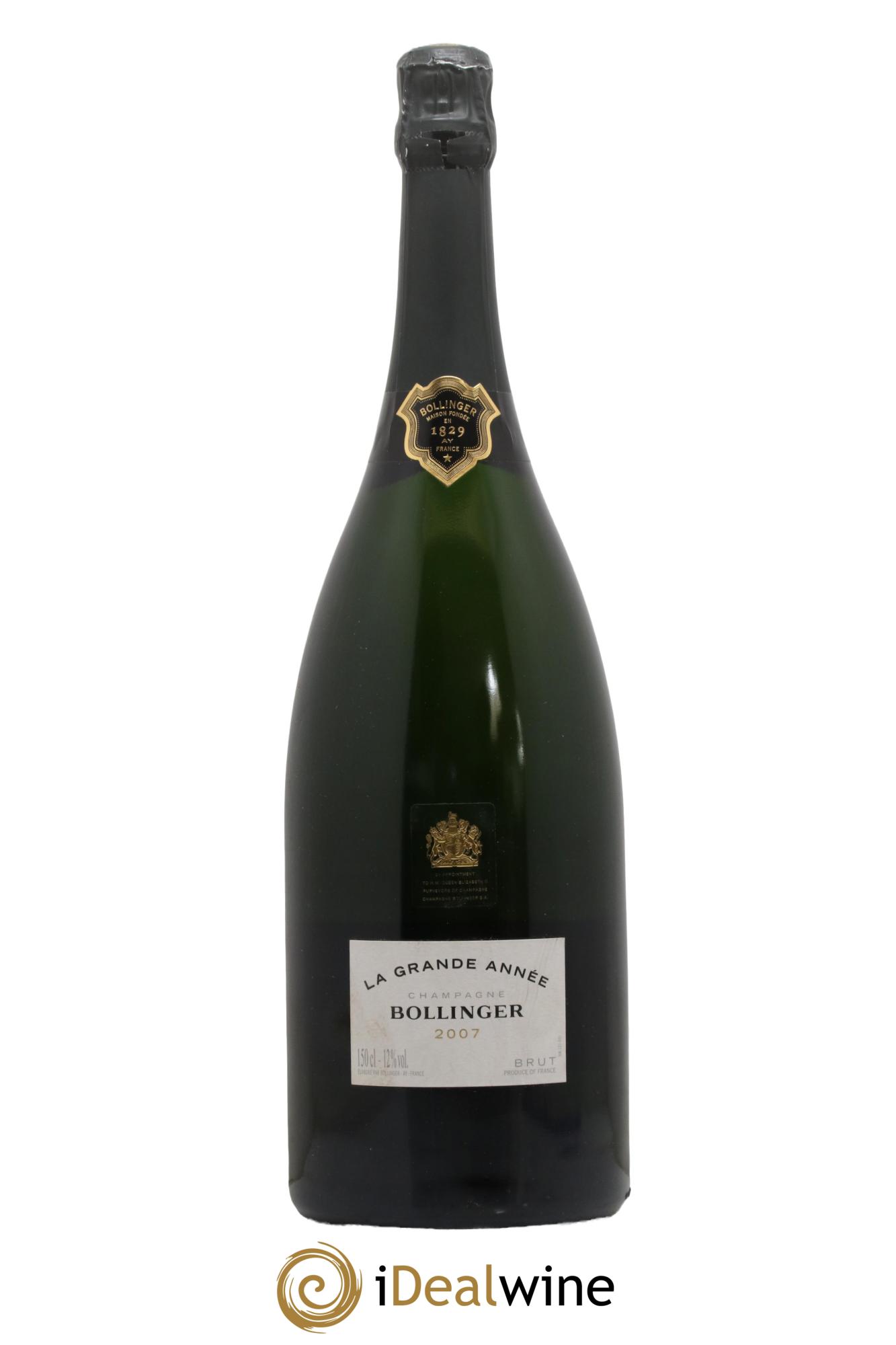 Grande Année Brut Bollinger 2007 - Lotto di 1 magnum - 0