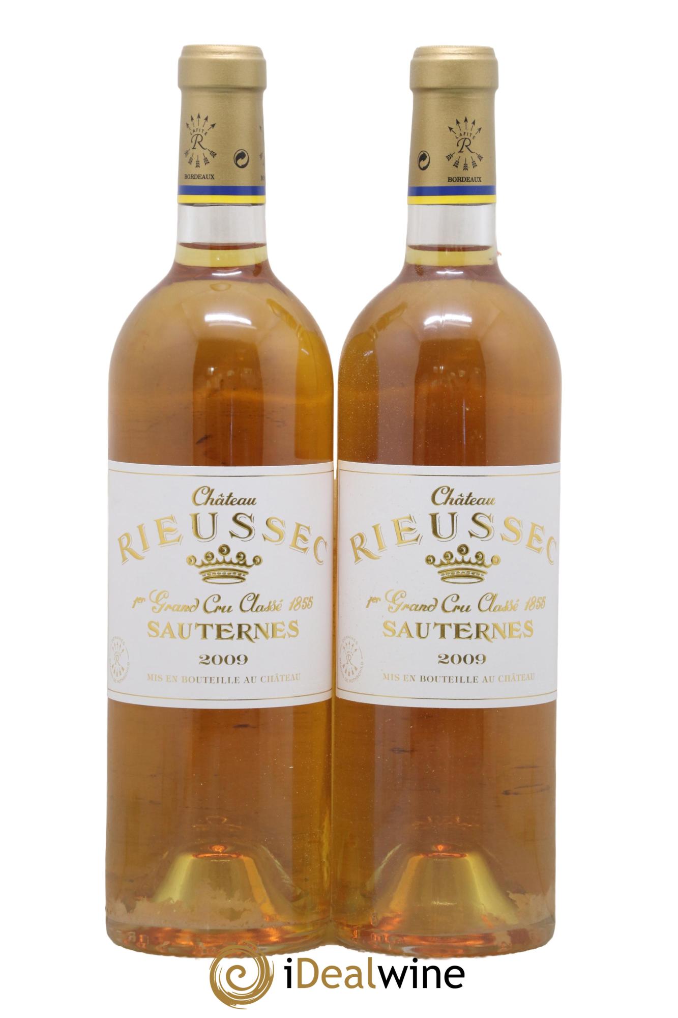 Château Rieussec 1er Grand Cru Classé 2009 - Lot de 2 bouteilles - 0