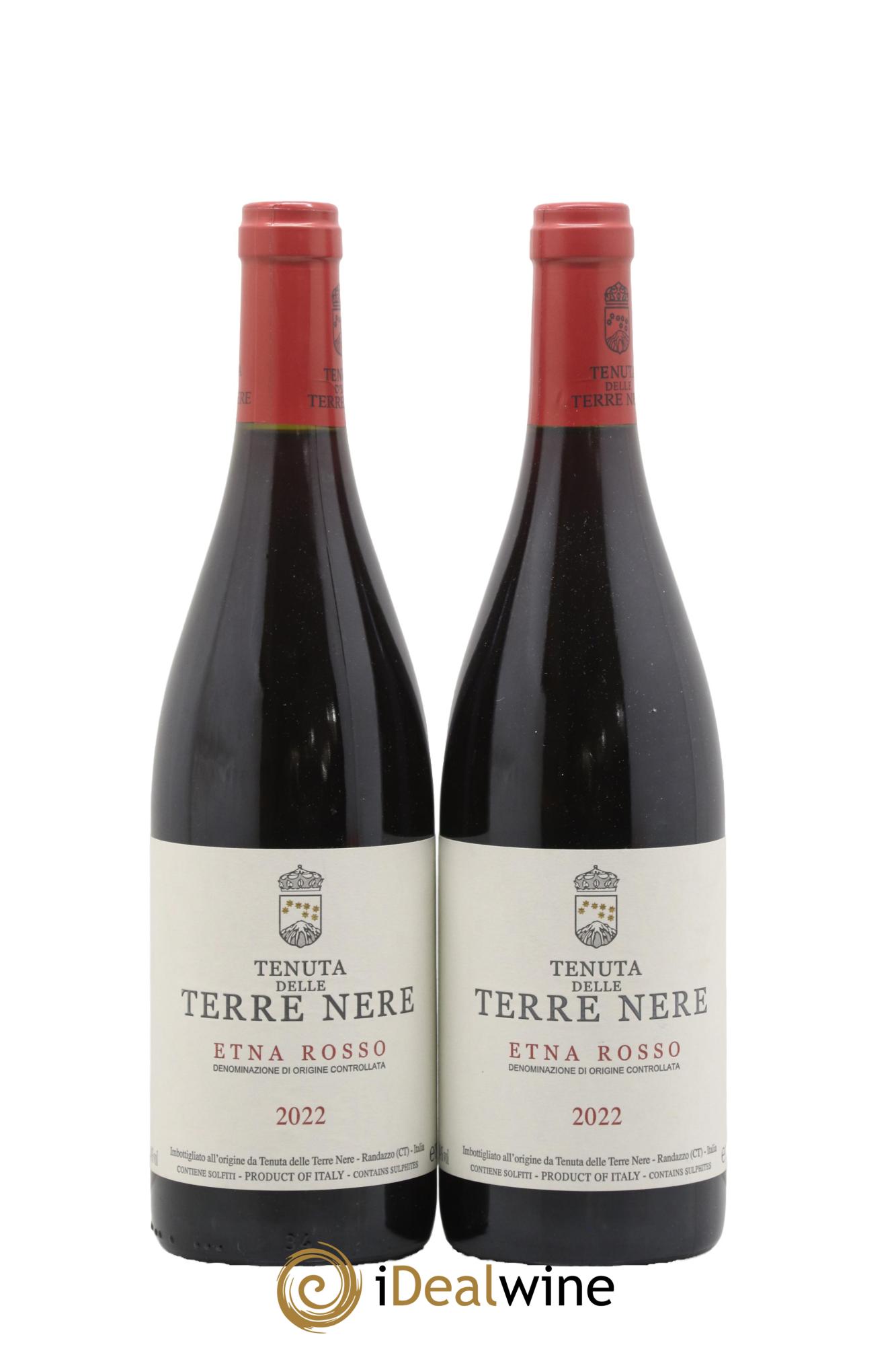 Etna Rosso DOC Tenuta delle Terre Nere 2022 - Lot de 2 bouteilles - 0