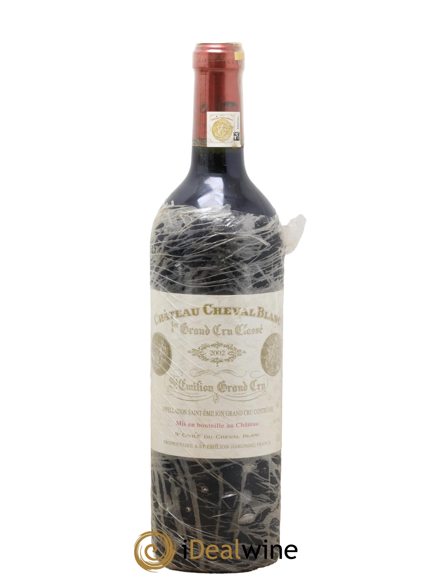 Château Cheval Blanc 1er Grand Cru Classé A  2002 - Lot de 1 bouteille - 0