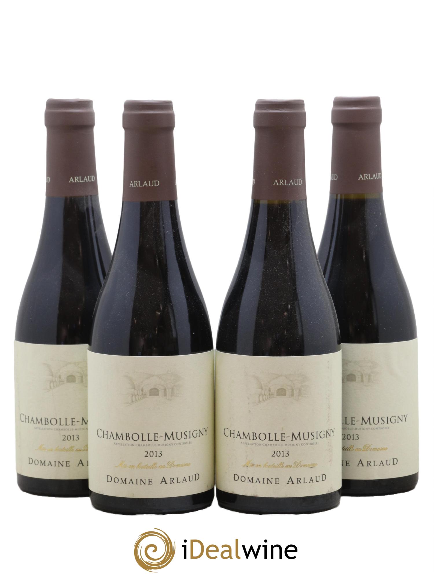 Chambolle-Musigny Arlaud 2013 - Lot de 4 demi bouteilles - 0