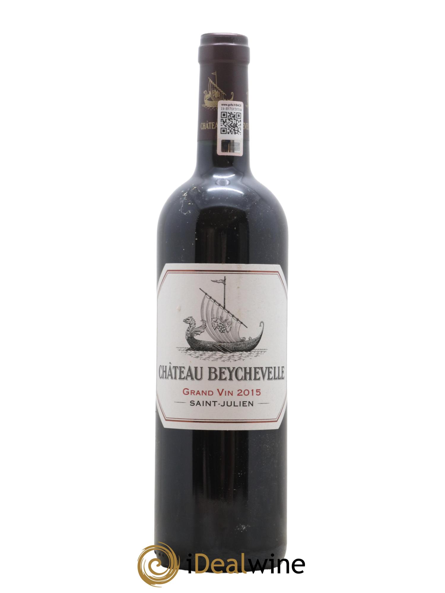 Château Beychevelle 4ème Grand Cru Classé 2015 - Lot de 1 bouteille - 0