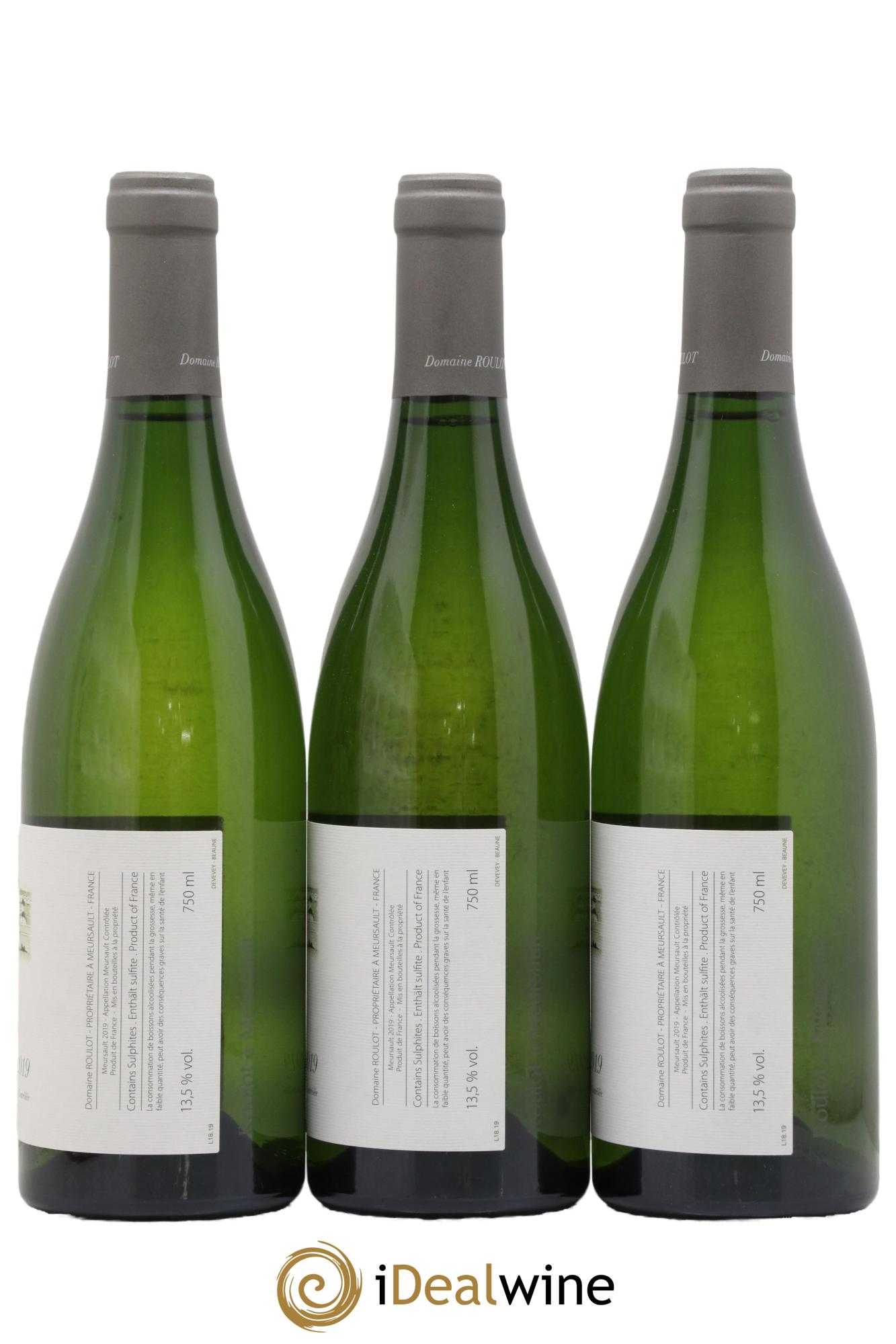 Meursault Roulot (Domaine) 2019 - Posten von 3 Flaschen - 1