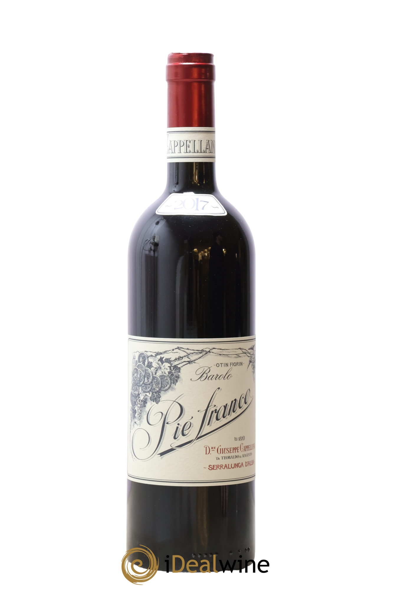 Barolo DOCG Pié Franco Cappellano 2017 - Lot de 1 bouteille - 0