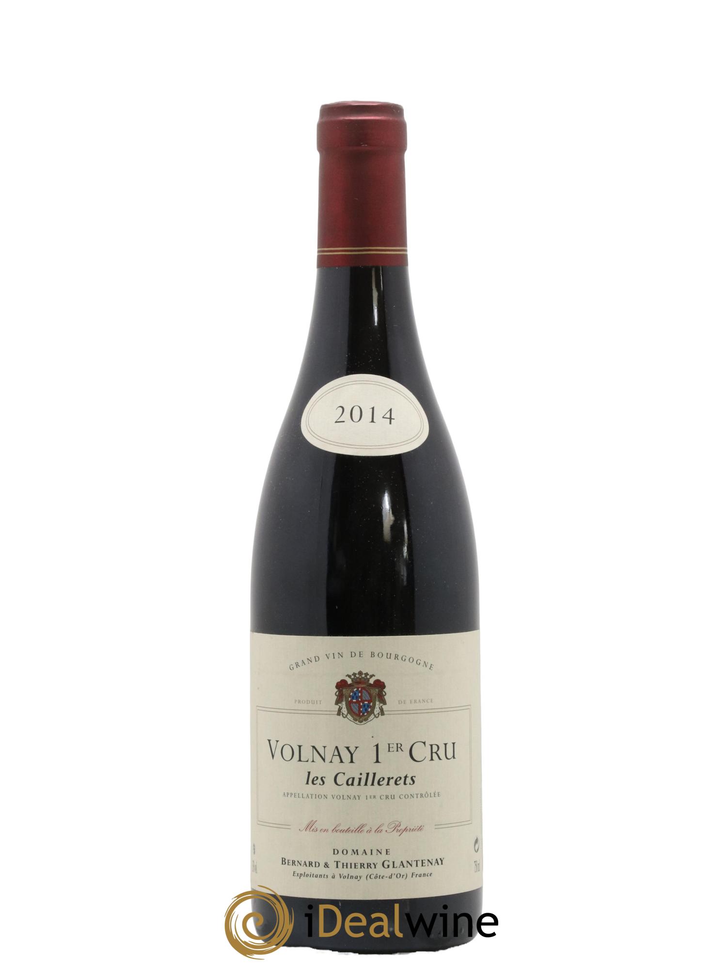 Volnay 1er Cru Les Caillerets Bernard et Thierry Glantenay (Domaine) 2014 - Lot de 1 bouteille - 0