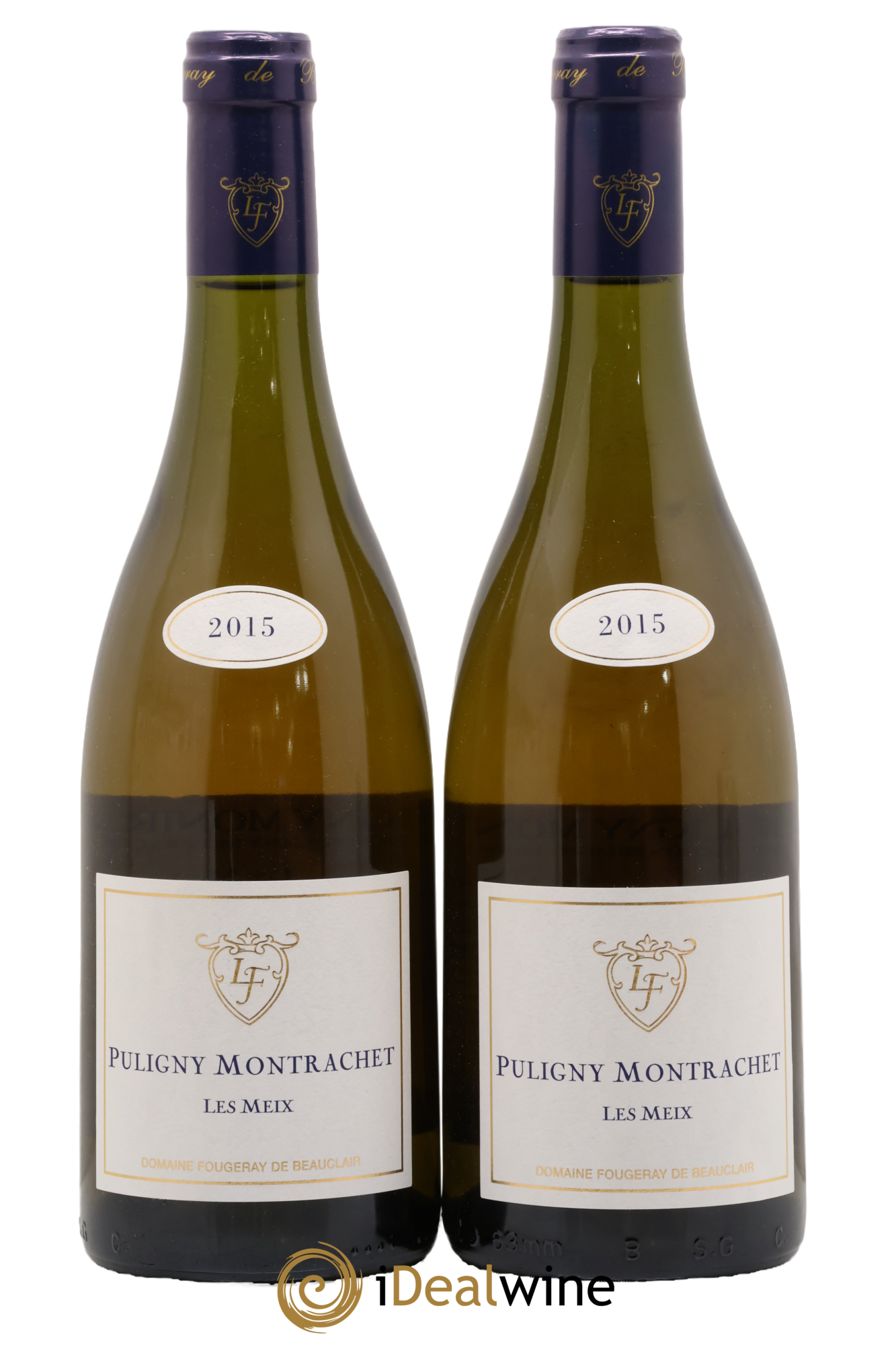 Puligny-Montrachet Les Meix Fougeray de Beauclair 2015 - Lot de 2 bouteilles - 0