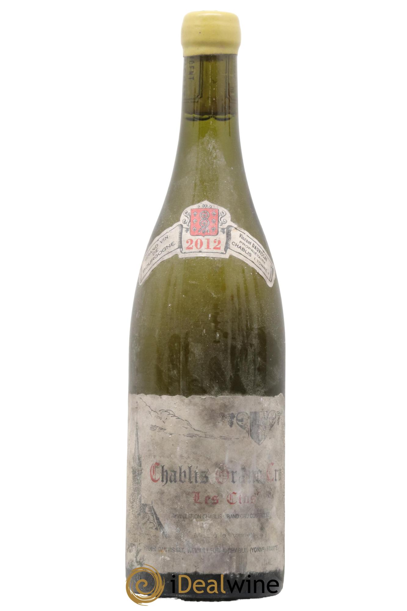 Chablis Grand Cru Les Clos Vincent Dauvissat (Domaine) 2012 - Lot de 1 bouteille - 0