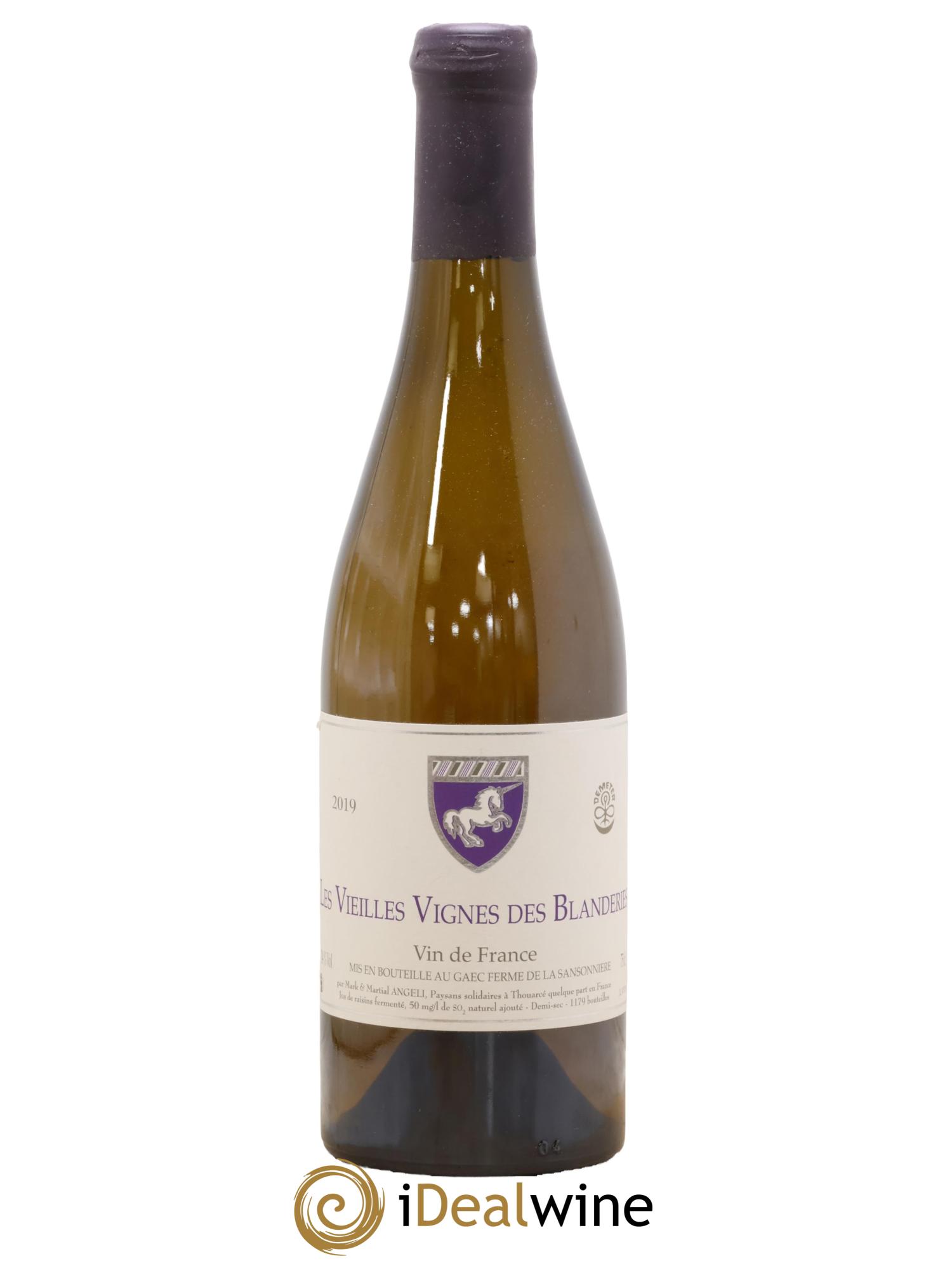 Anjou Les Vieilles Vignes des Blanderies Mark Angeli (Domaine) - Ferme de la Sansonnière 2019 - Lot de 1 bouteille - 0