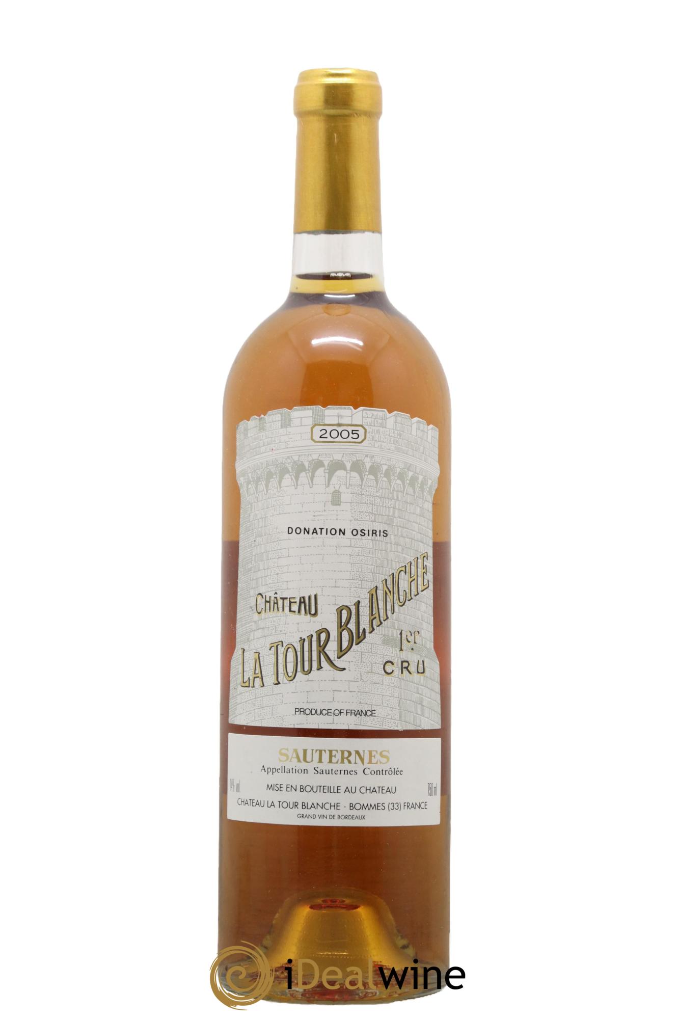 Château la Tour Blanche 1er Grand Cru Classé 2005 - Lotto di 1 bottiglia - 0