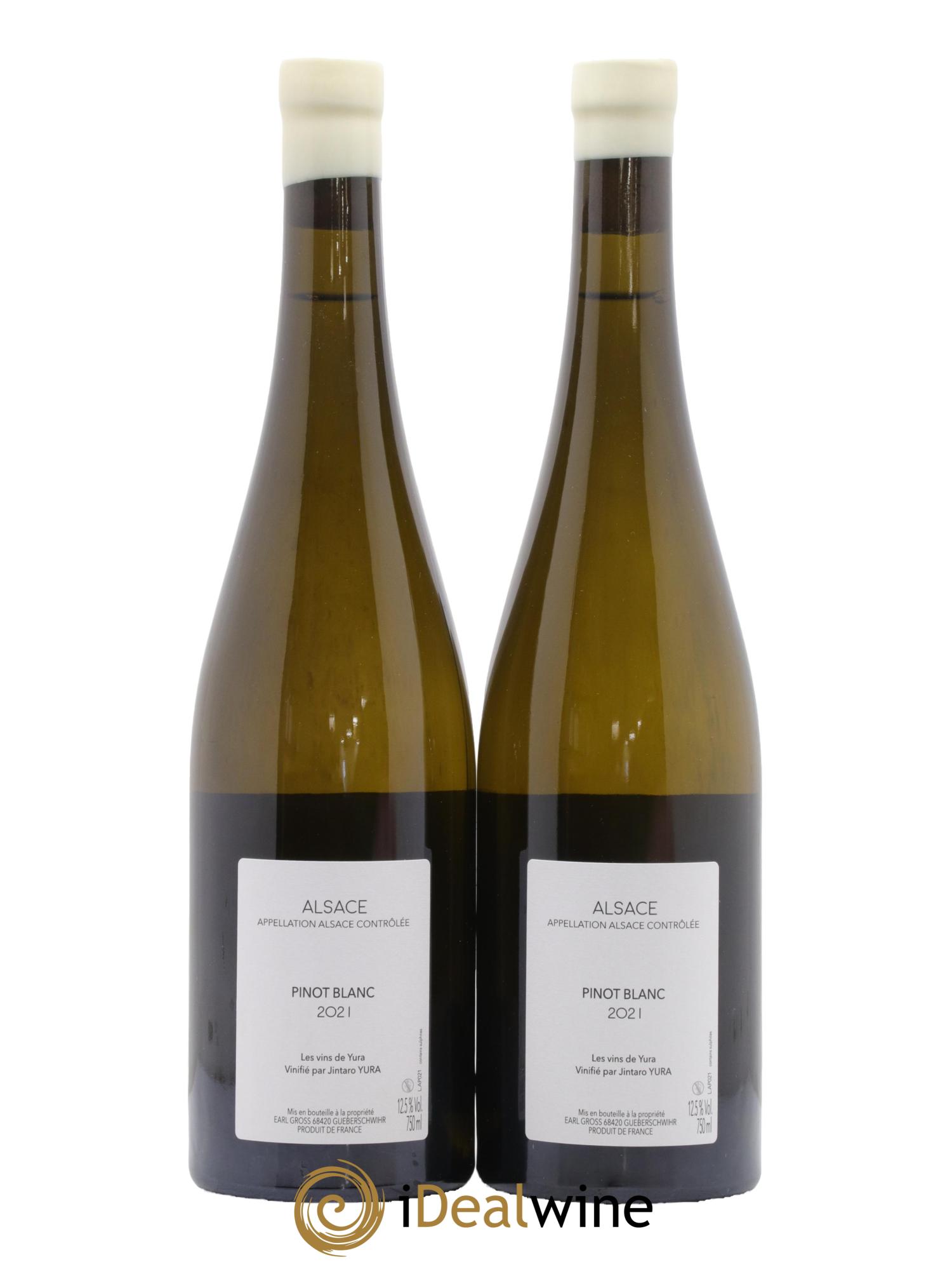 Alsace L'abeille et le papillon Jintaro Yura 2021 - Lotto di 2 bottiglie - 1