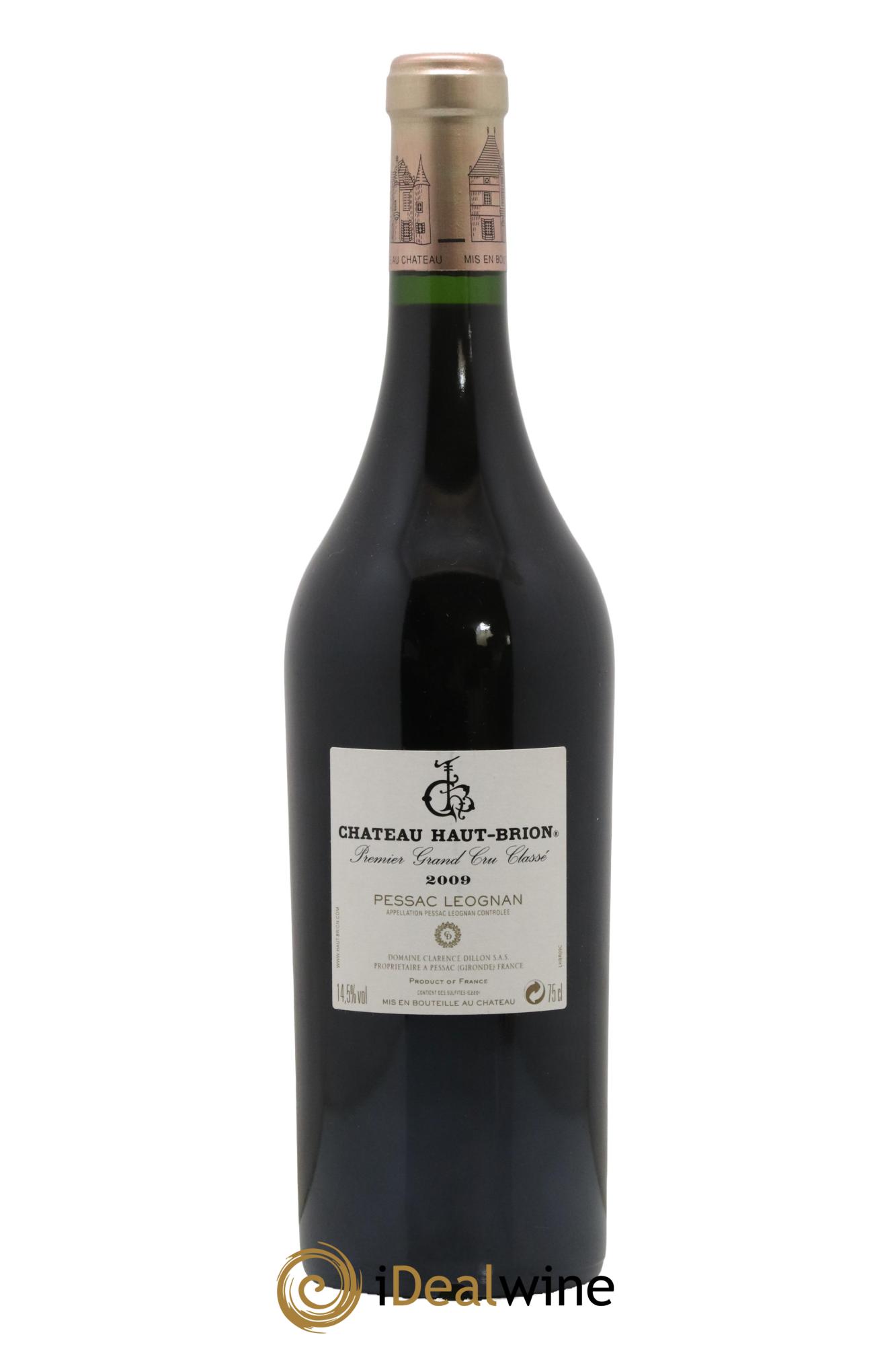 Château Haut Brion 1er Grand Cru Classé 2009 - Lot of 1 bottle - 1