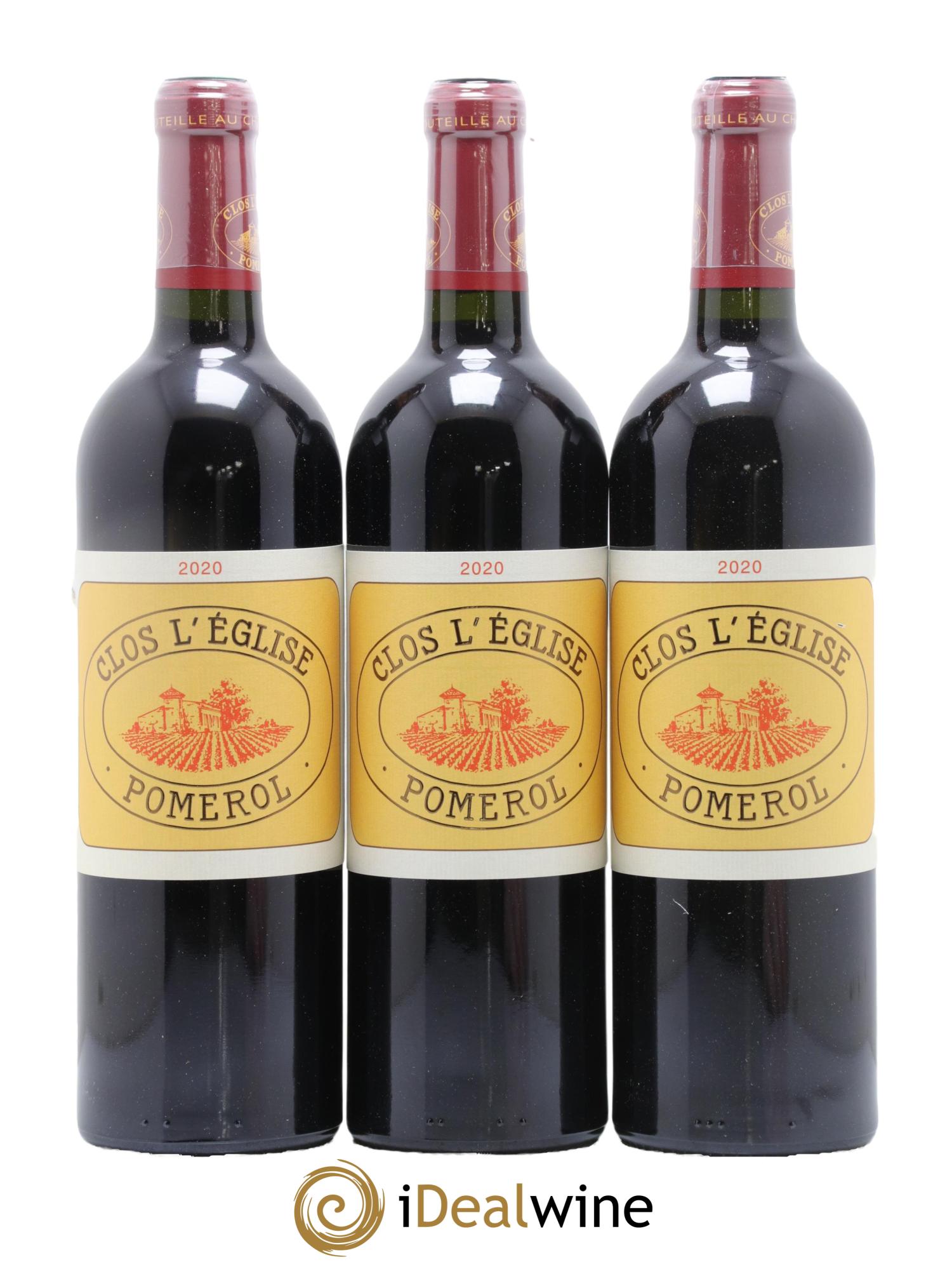 Clos l'Eglise 2020 - Lot de 3 bouteilles - 0