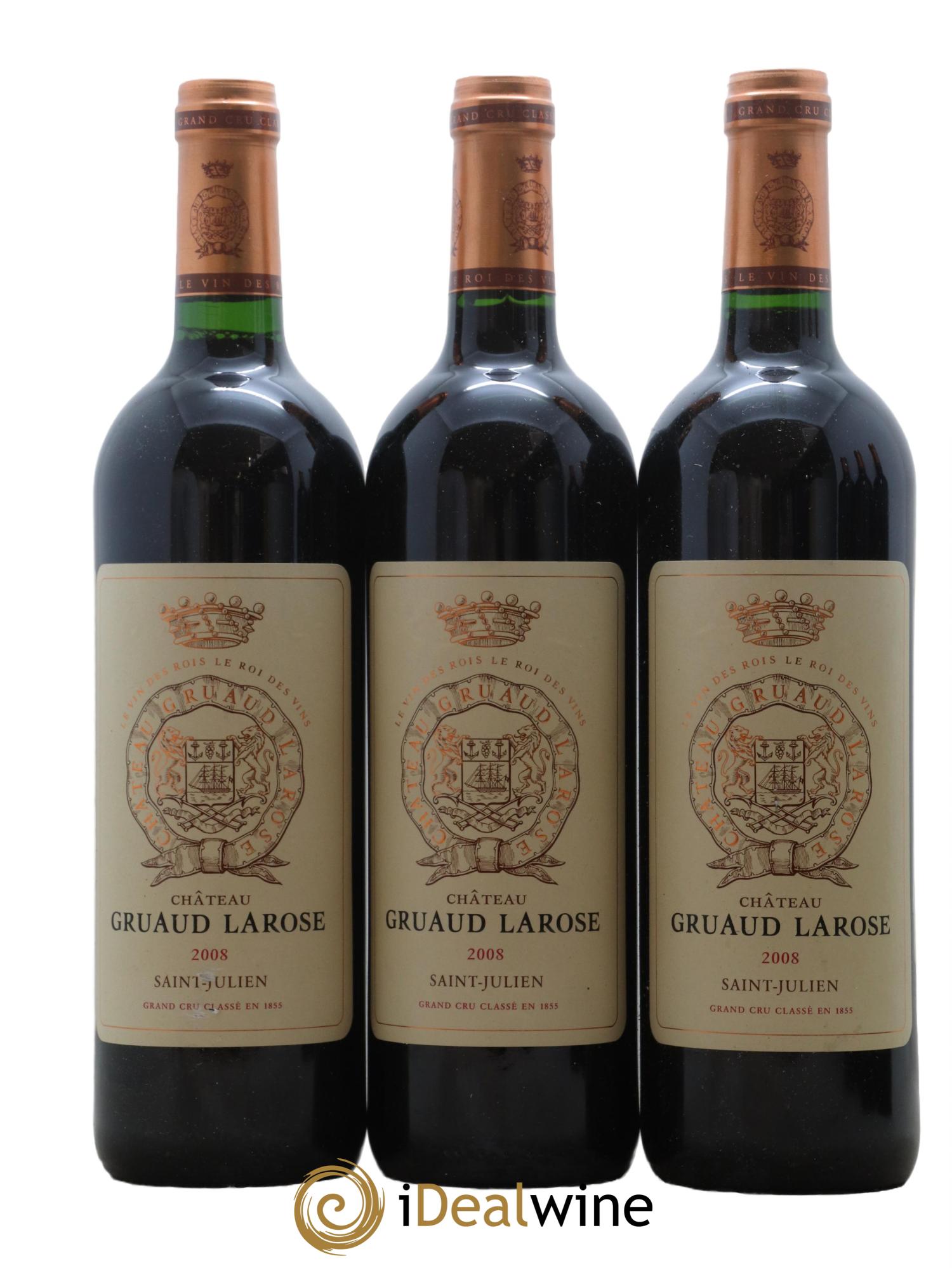 Château Gruaud Larose 2ème Grand Cru Classé 2008 - Lot de 12 bouteilles - 2