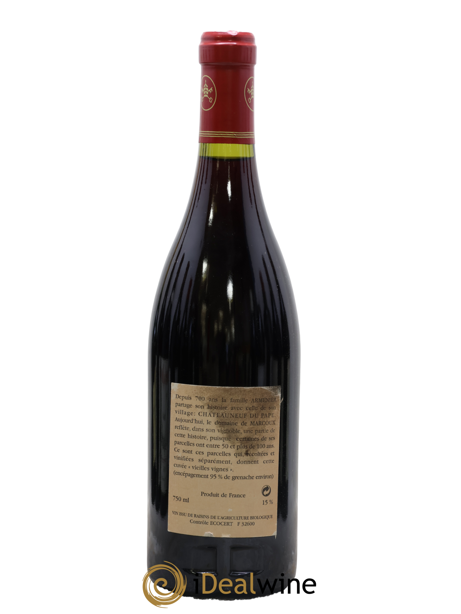 Châteauneuf-du-Pape Vieilles Vignes Marcoux (Domaine de) 2001 - Lotto di 1 bottiglia - 1