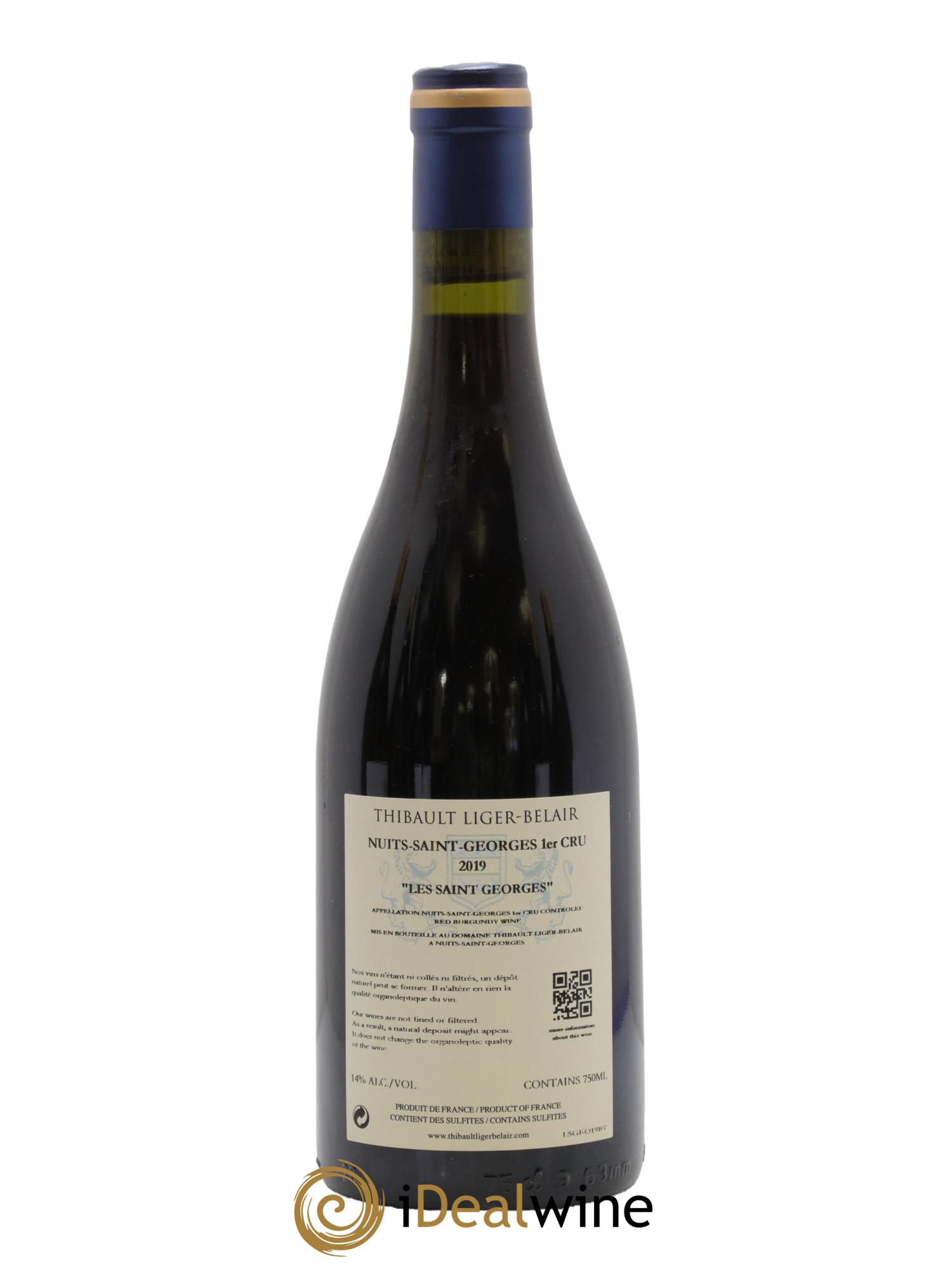 Nuits-Saint-Georges 1er Cru Les Saint-Georges Thibault Liger-Belair 2019 - Posten von 1 Flasche - 1
