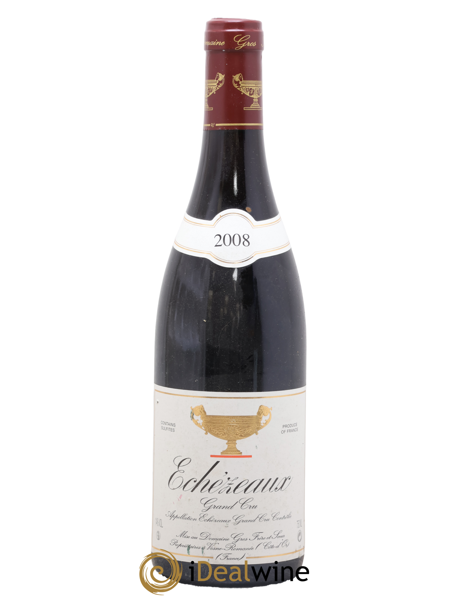 Echezeaux Grand Cru Gros Frère & Soeur 2008 - Lot de 1 bouteille - 0