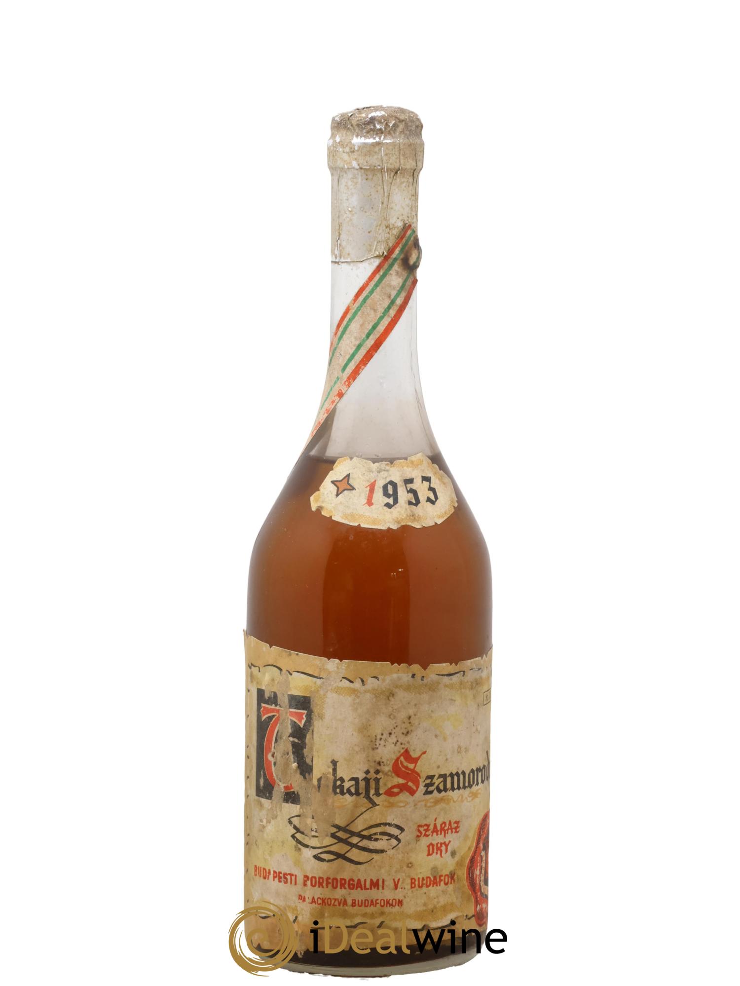 Tokaji Szamorodni Budafox 1953 - Lotto di 1 formato 50cl - 0