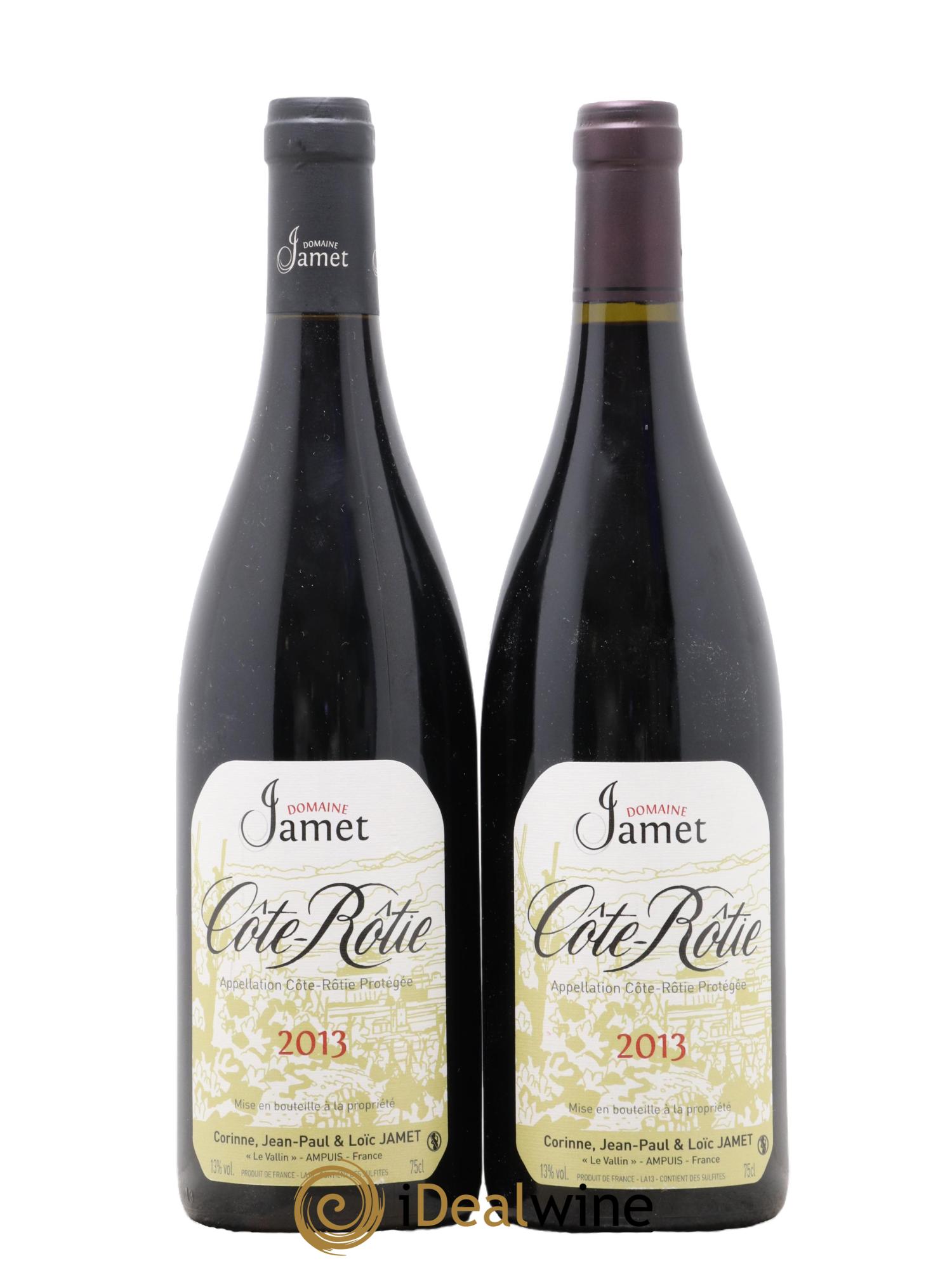 Côte-Rôtie Jamet (Domaine) 2013 - Lot de 2 bouteilles - 0