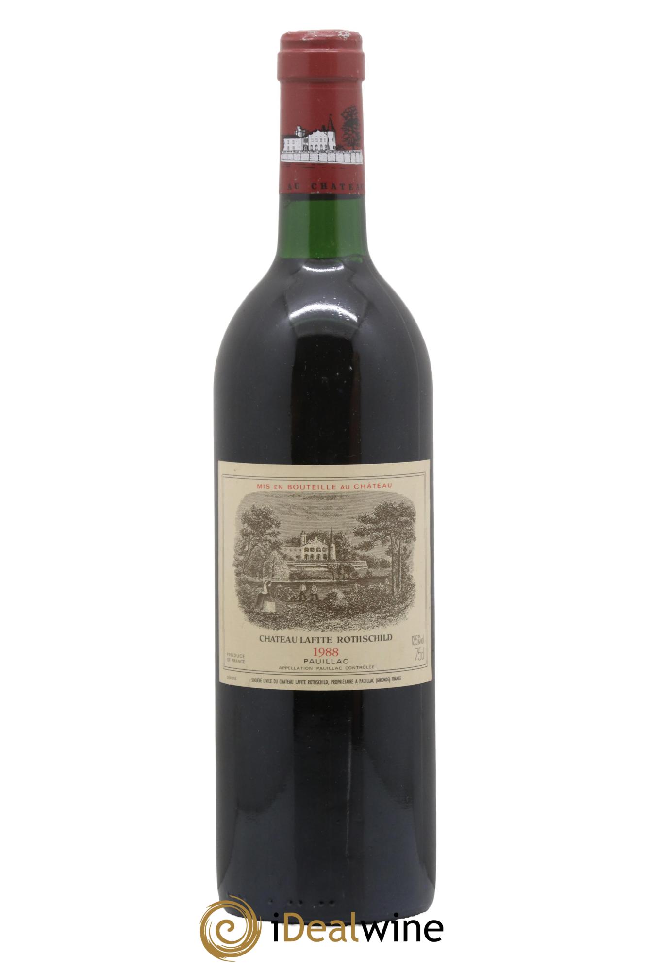 Château Lafite Rothschild 1er Grand Cru Classé 1988 - Lot of 1 bottle - 0