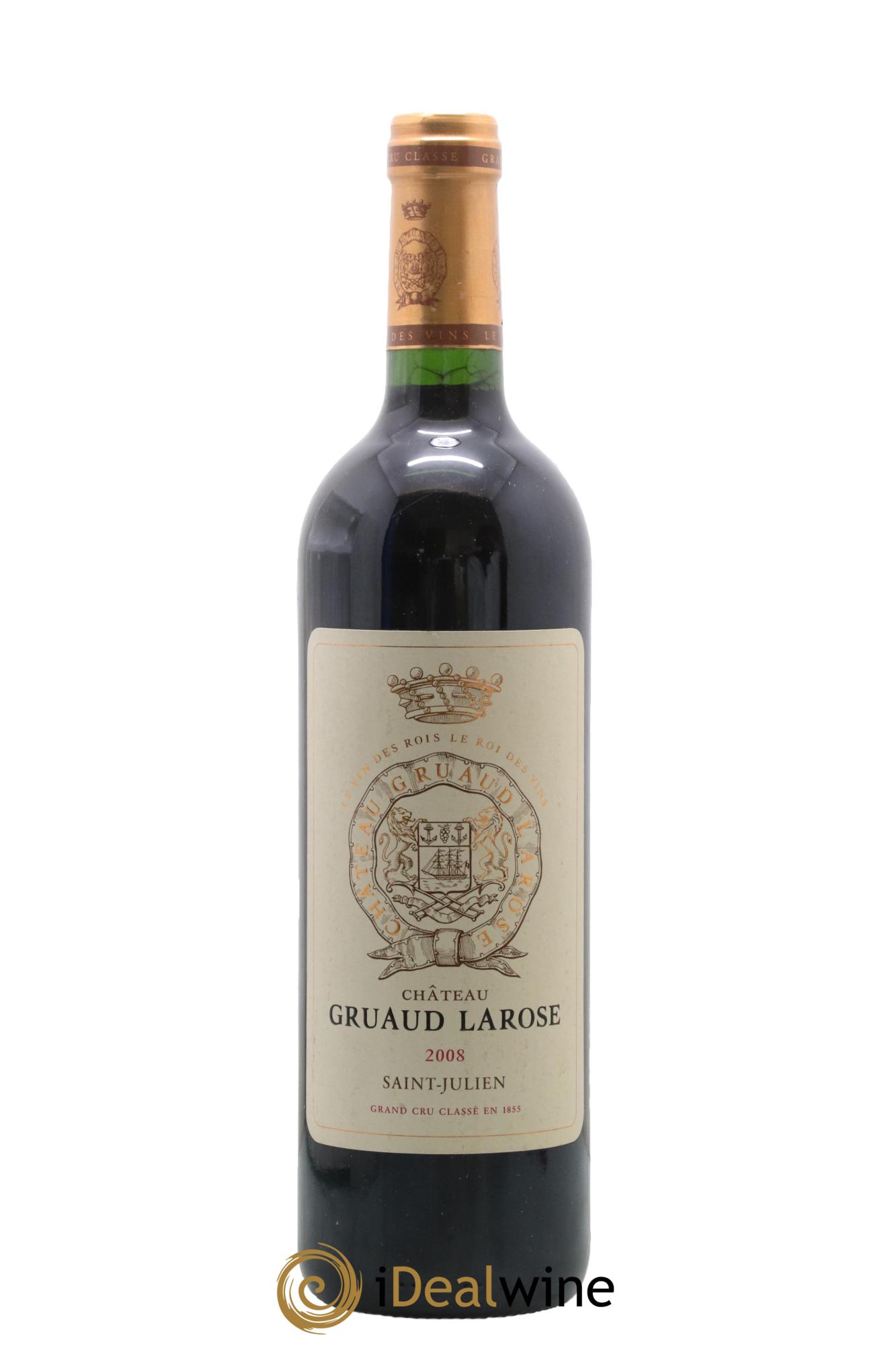Château Gruaud Larose 2ème Grand Cru Classé 2008 - Lot de 1 bouteille - 0