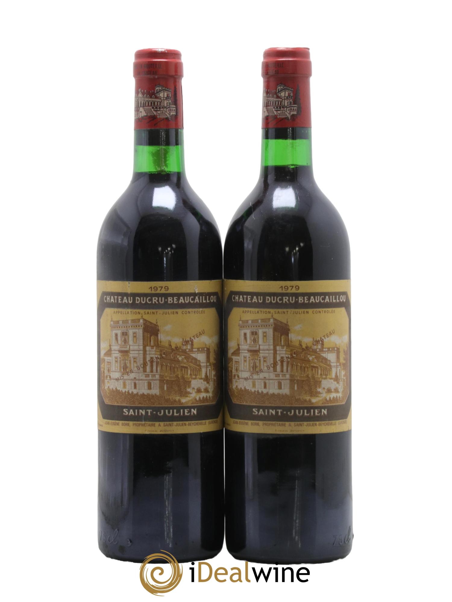 Château Ducru Beaucaillou 2ème Grand Cru Classé 1979 - Lotto di 2 bottiglie - 0