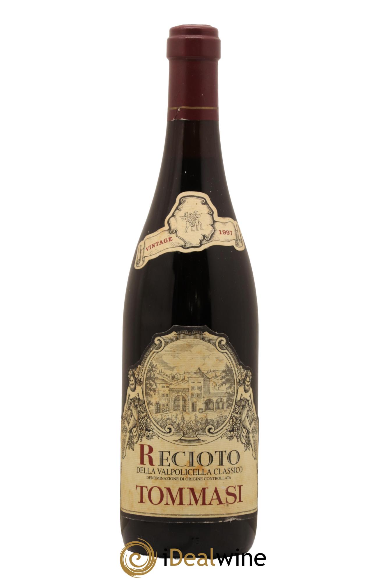 Italie Recioto Classico Tommasi 1997 - Lot de 1 bouteille - 0