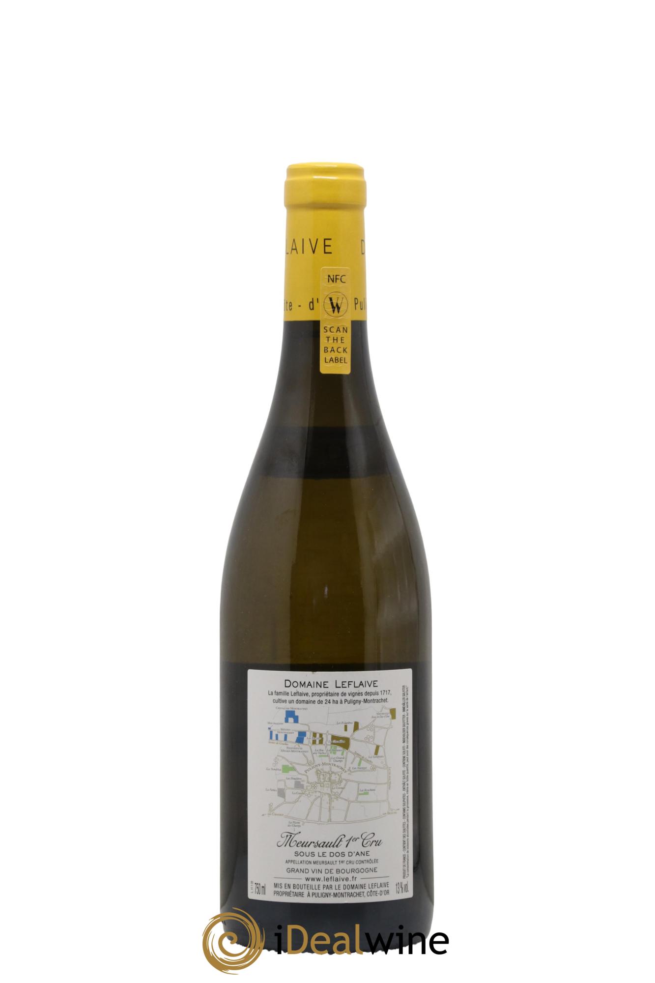 Meursault 1er Cru Sous le Dos d'Ane Leflaive (Domaine) 2022 - Lot de 1 bouteille - 1