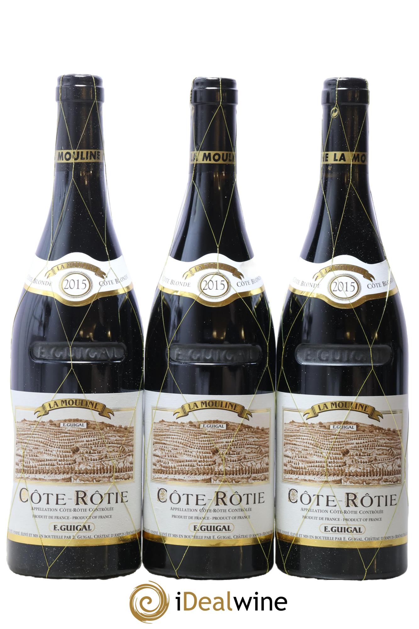 Côte-Rôtie La Mouline Guigal 2015 - Lot de 6 bouteilles - 3