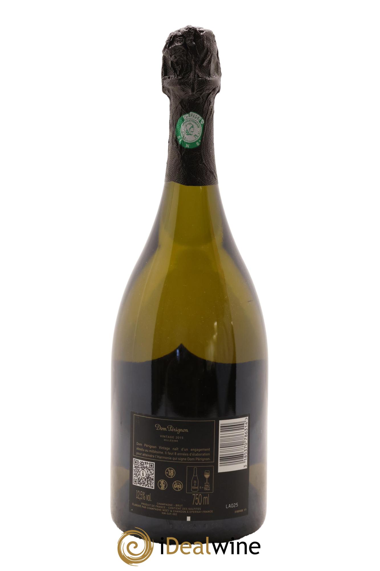 Brut Dom Pérignon 2015 - Lot de 1 bouteille - 1