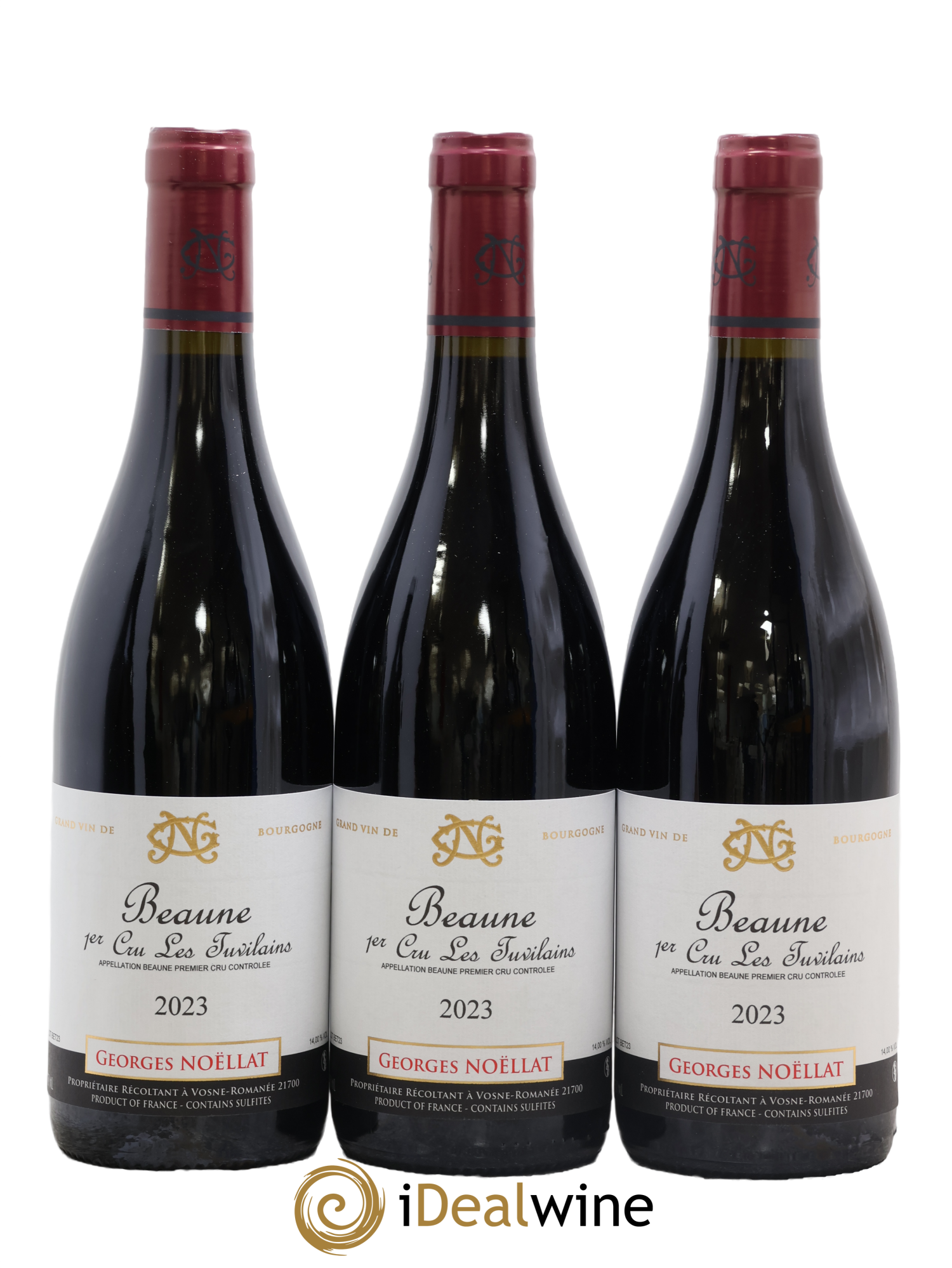 Beaune 1er Cru Les Tuvilains Georges Noëllat (Domaine) 2023 - Posten von 3 Flaschen - 0