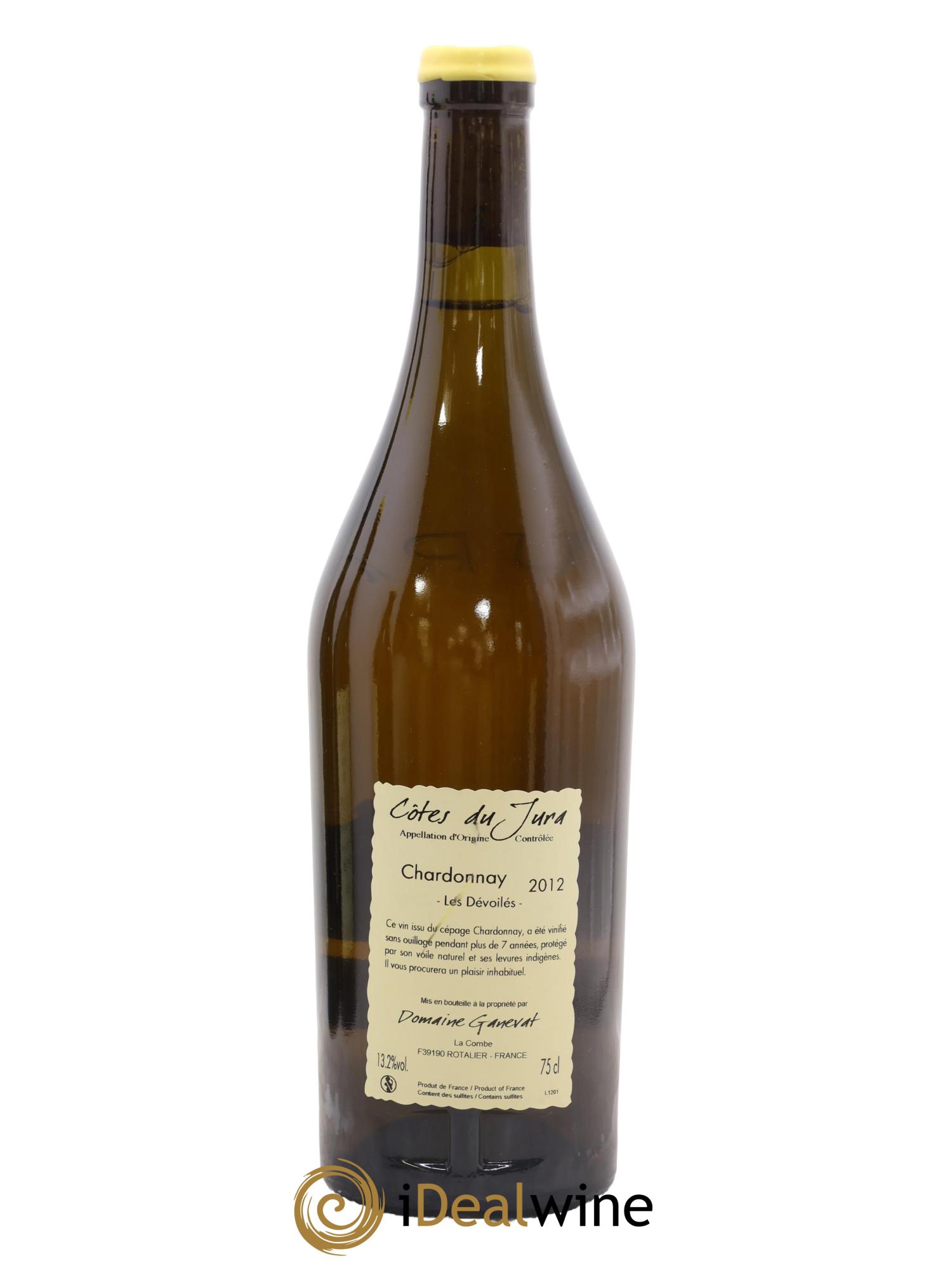 Côtes du Jura Les Dévoilés Jean-François Ganevat (Domaine) 2012 - Lotto di 1 bottiglia - 1