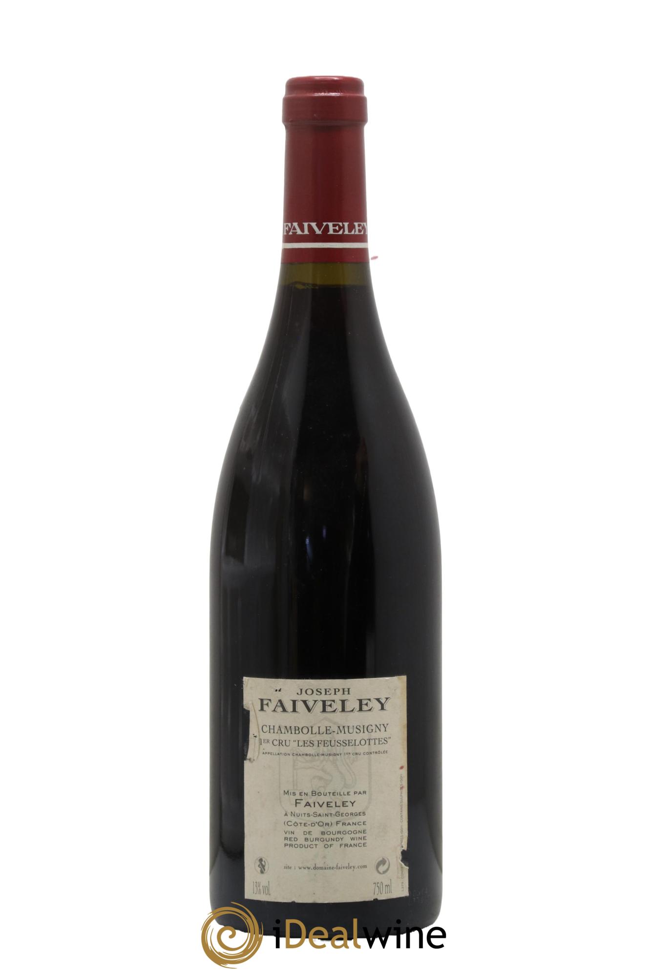 Chambolle-Musigny 1er Cru Feusselottes Domaine Faiveley 2010 - Lot de 1 bouteille - 1