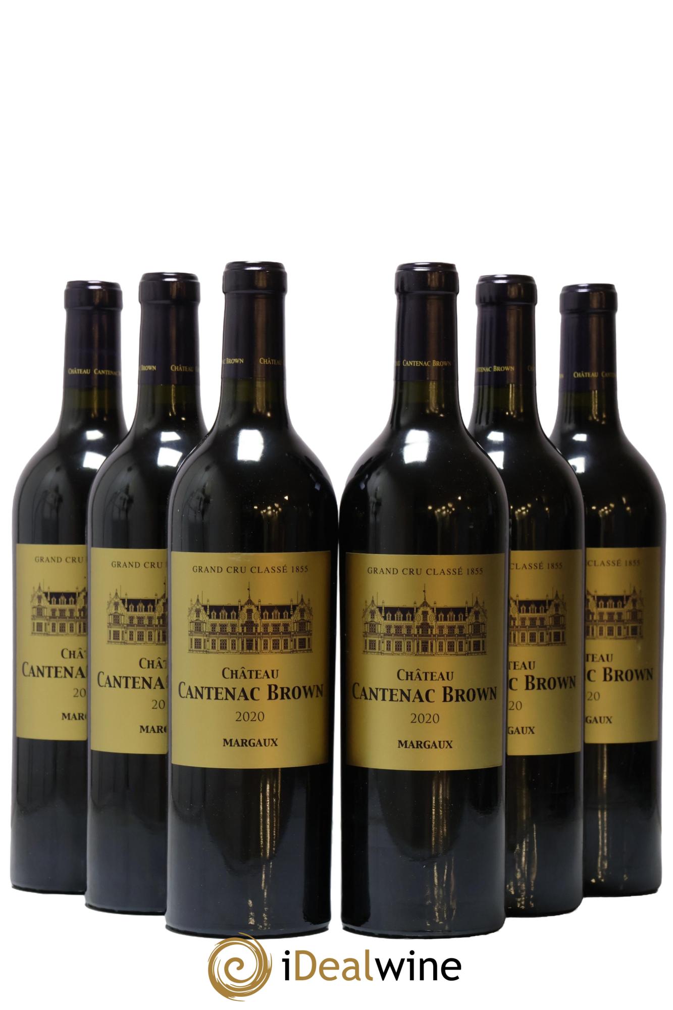 Château Cantenac Brown 3ème Grand Cru Classé  2020 - Lot de 6 bouteilles - 0