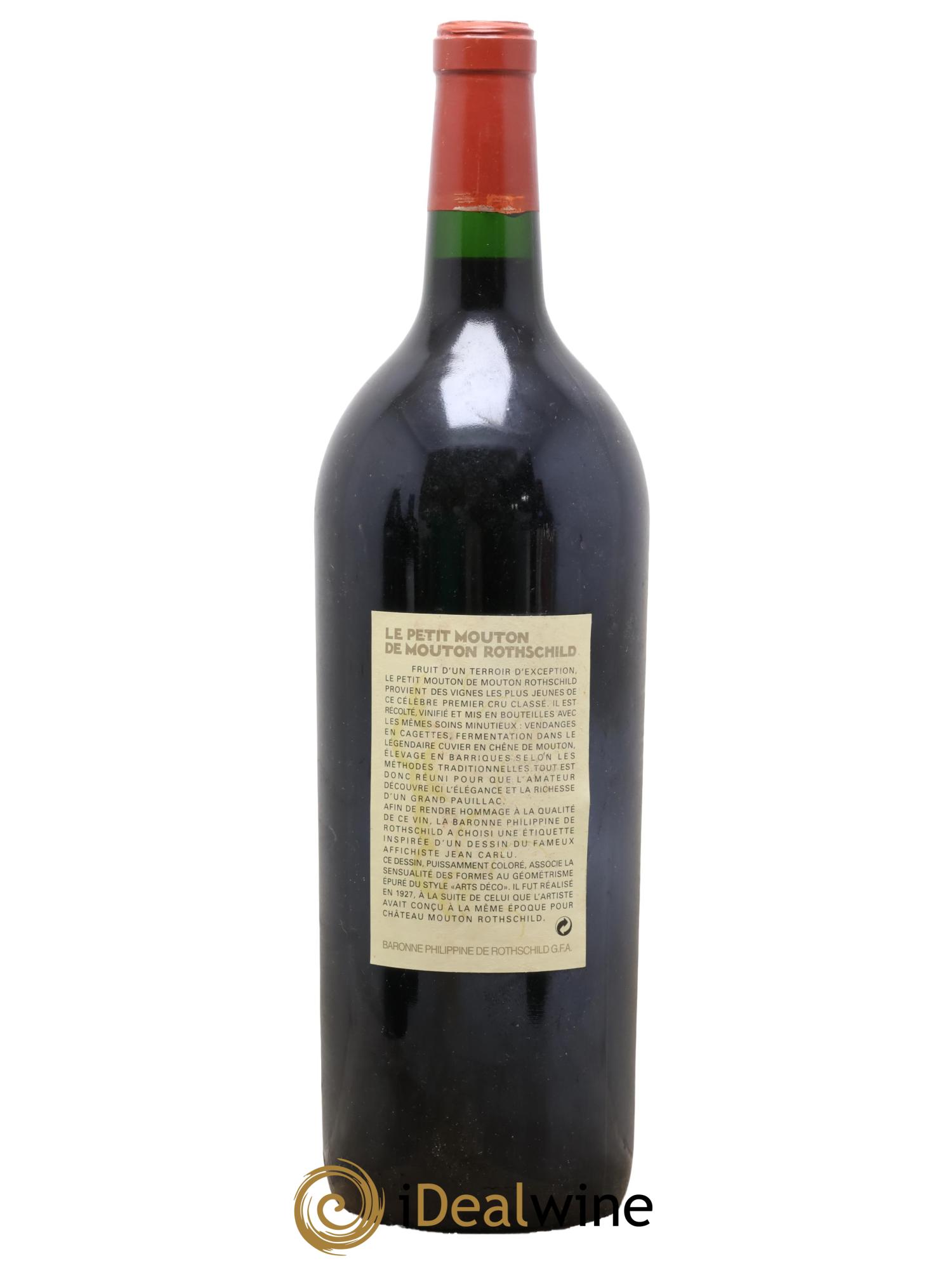 Petit Mouton Second Vin 2001 - Lotto di 1 magnum - 1
