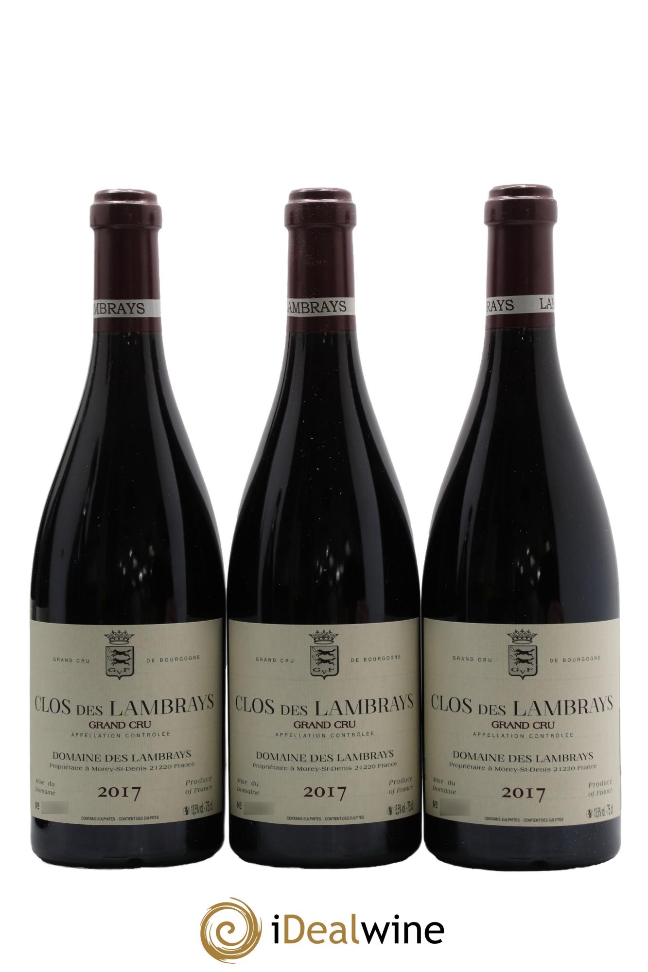 Clos des Lambrays Grand Cru Domaine des Lambrays 2017 - Lot de 6 bouteilles - 2
