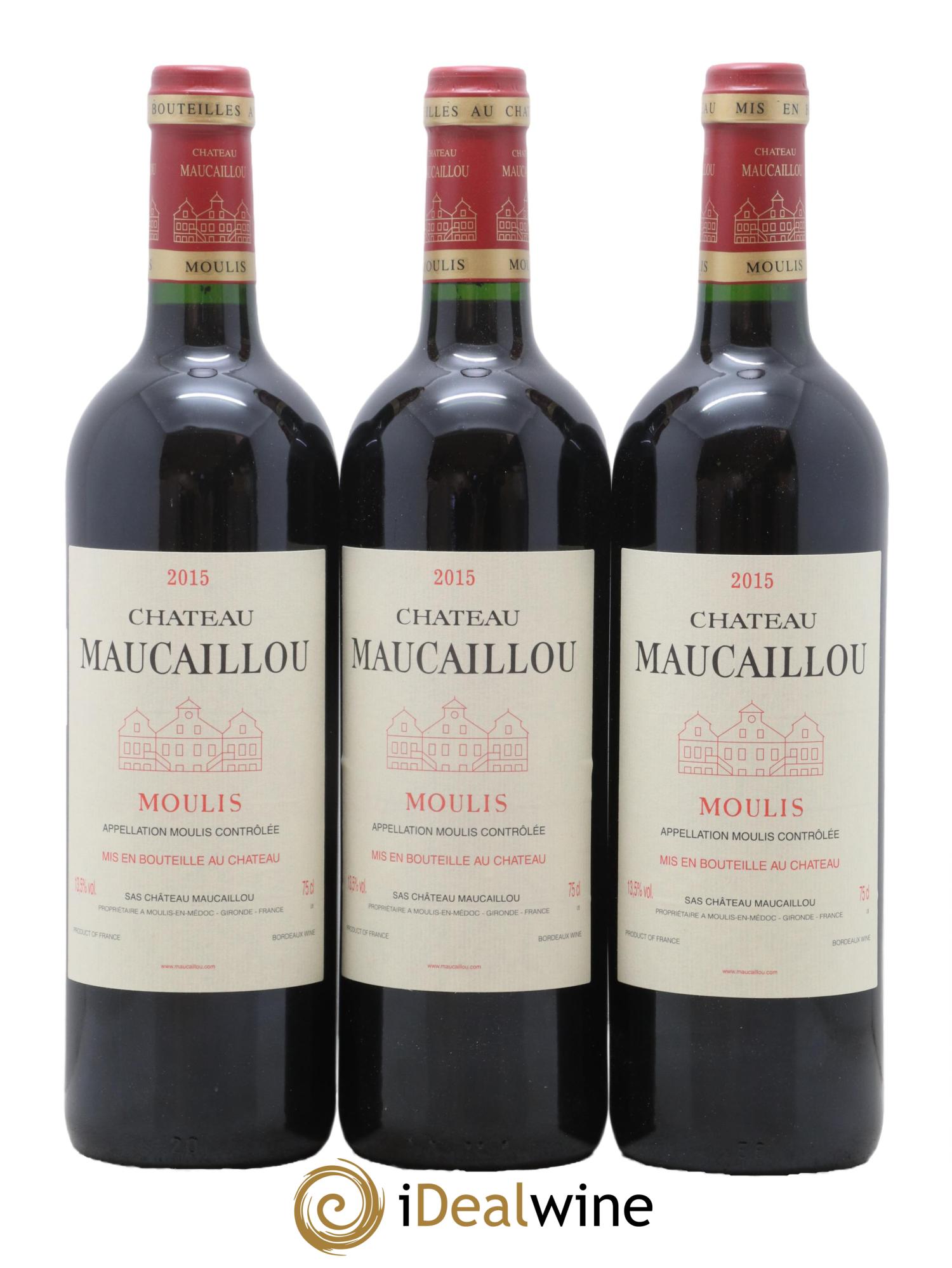 Château Maucaillou 2015 - Lot de 6 bouteilles - 2