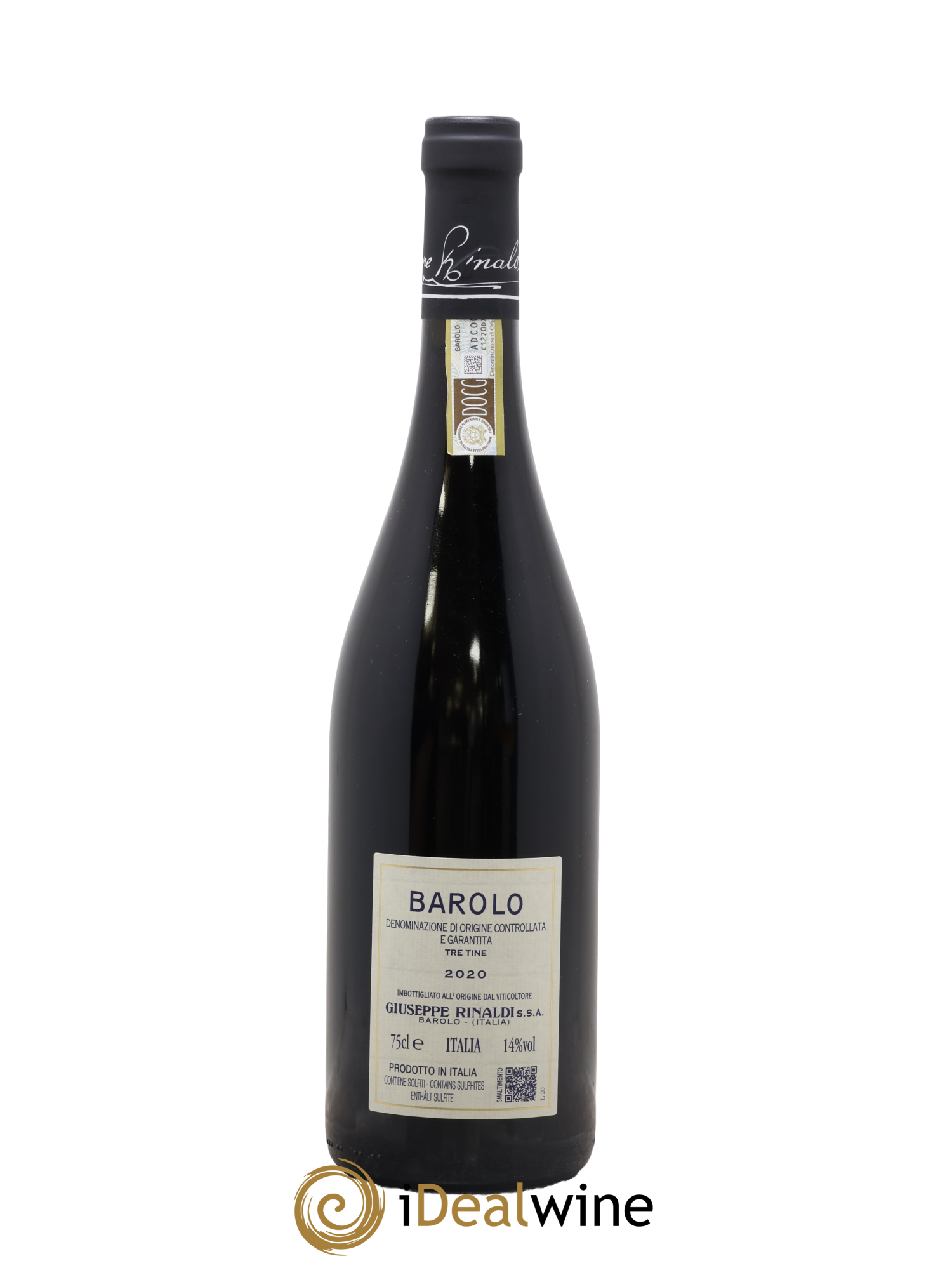 Barolo DOCG Tre Tine Giuseppe Rinaldi 2020 - Posten von 1 Flasche - 1