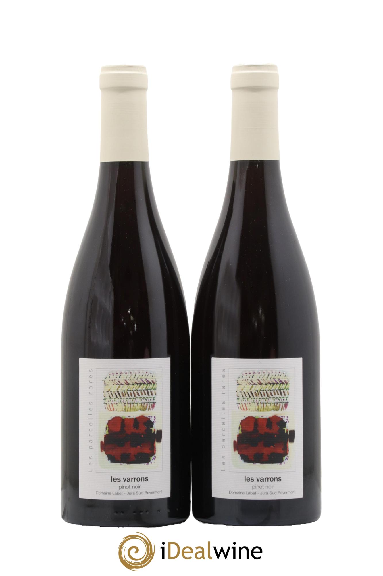 Côtes du Jura Pinot Noir Les Varrons Sélection Massale Romain - Julien - Charline Labet 2023 - Lot de 2 bouteilles - 0