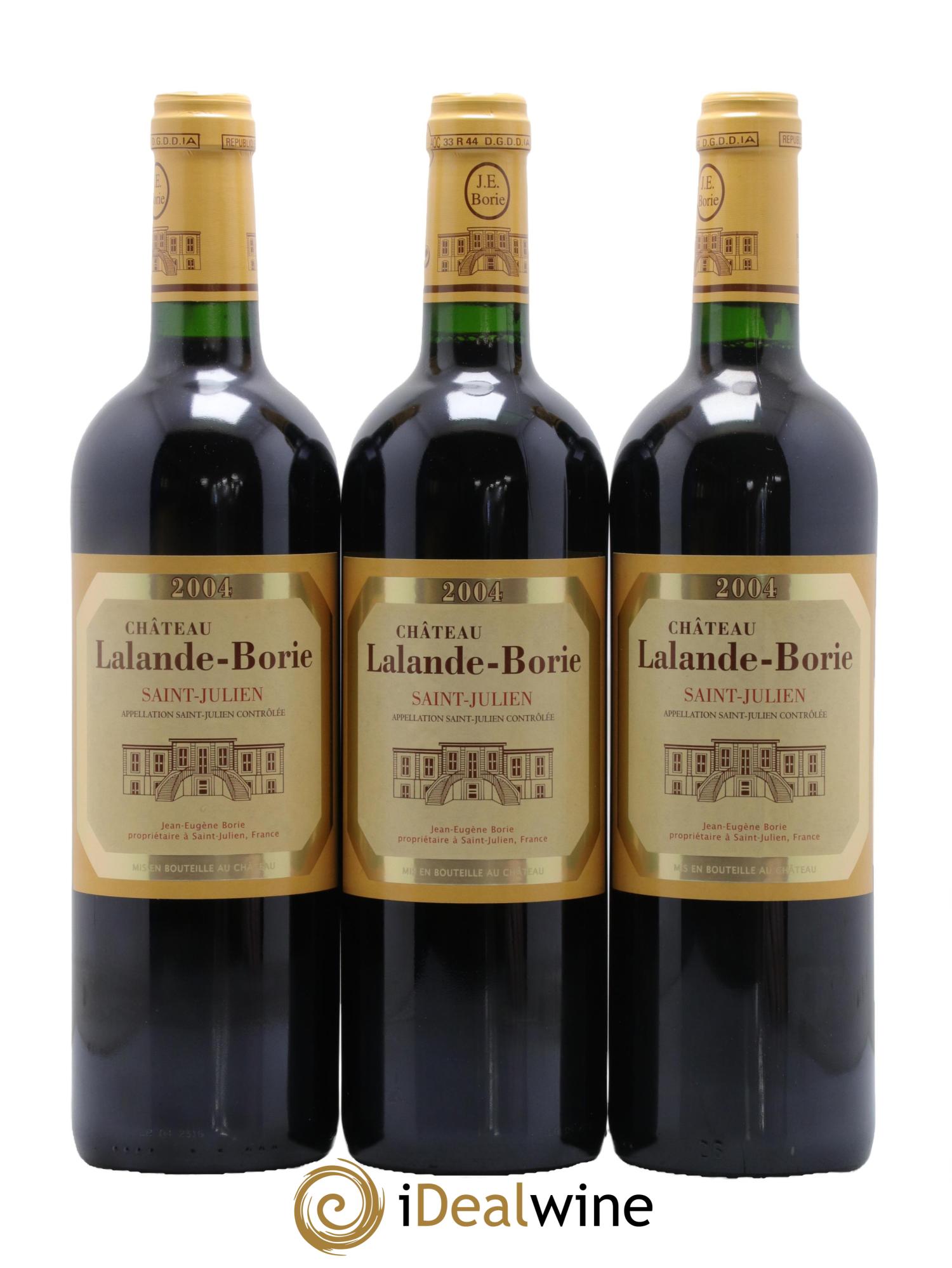 Château Lalande Borie 2004 - Lot de 12 bouteilles - 1