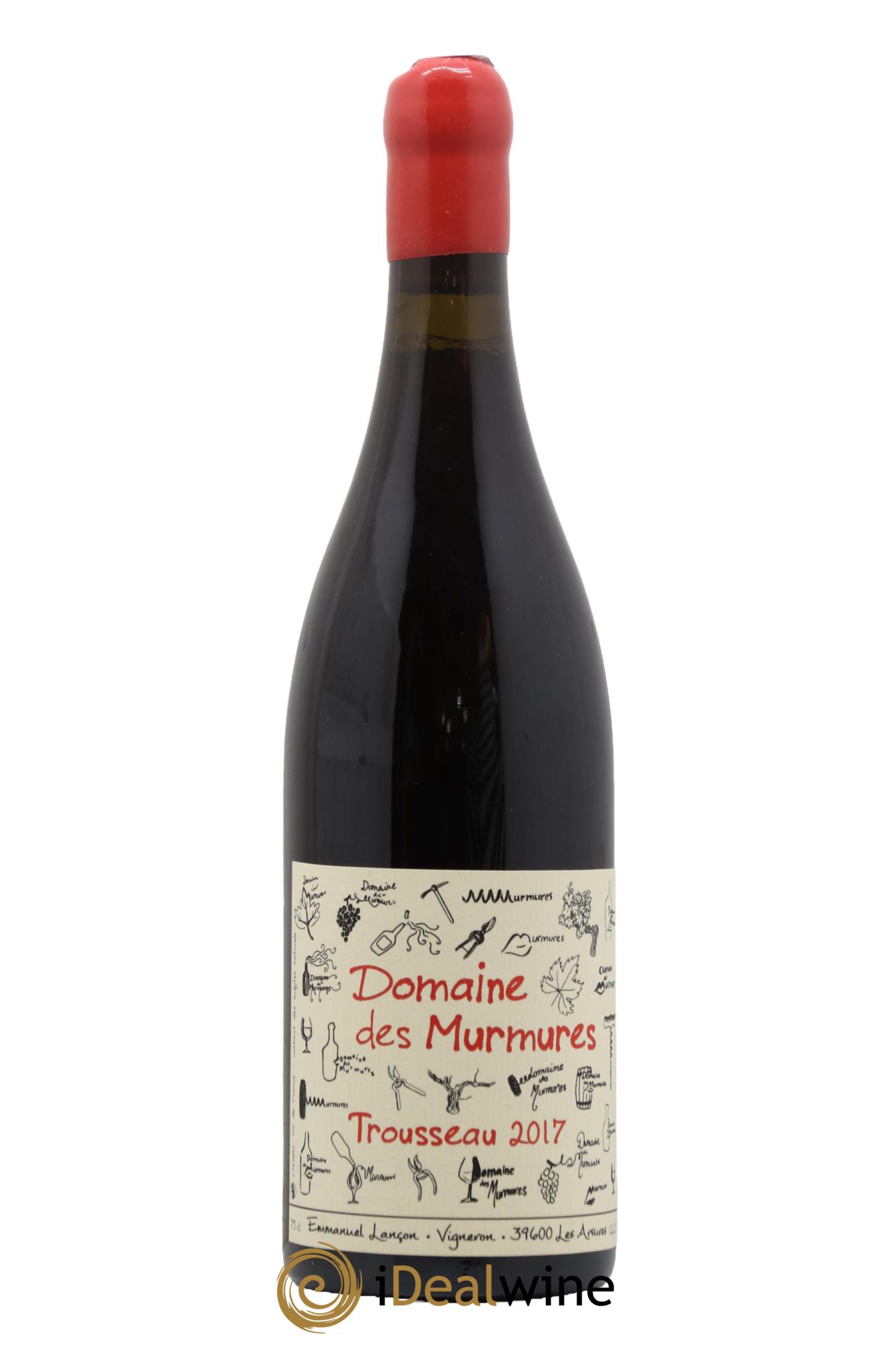 Vin de France Trousseau Murmures (Domaine des) - Emmanuel Lançon 2017 - Lot de 1 bouteille - 0