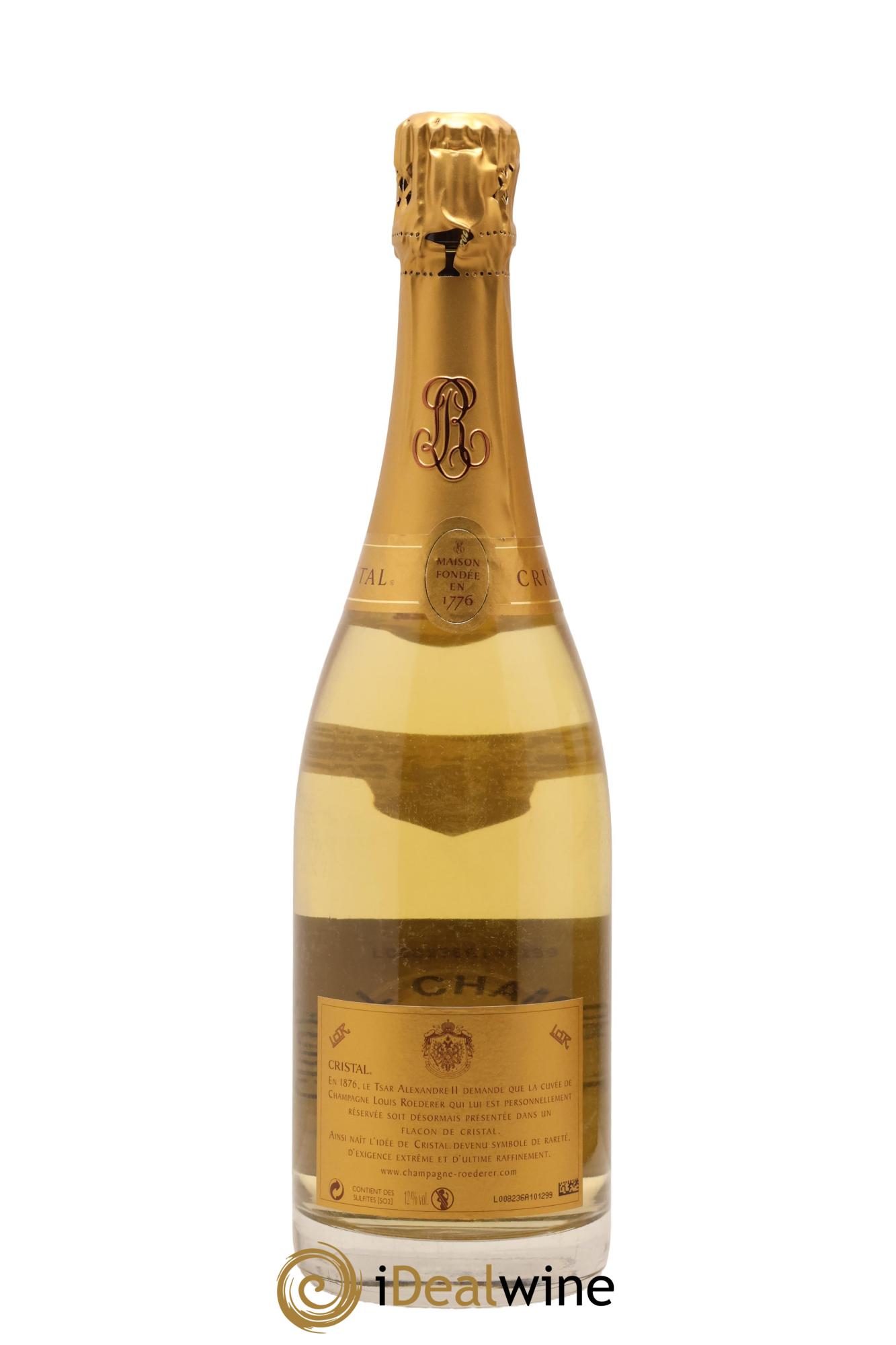 Cristal Louis Roederer 2004 - Lot de 1 bouteille - 2