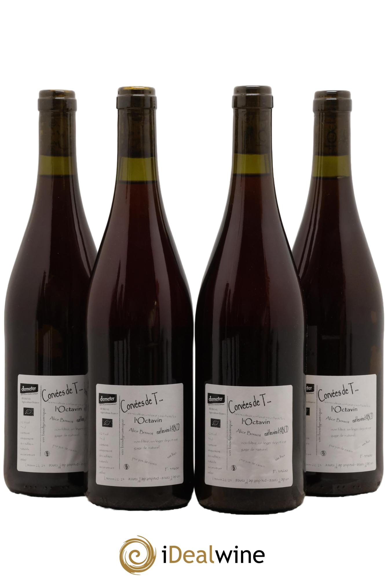 Vin de France Trousseau Les Corvées Commendatore Domaine de L'Octavin - Alice Bouvot - Posten von 4 Flaschen - 1