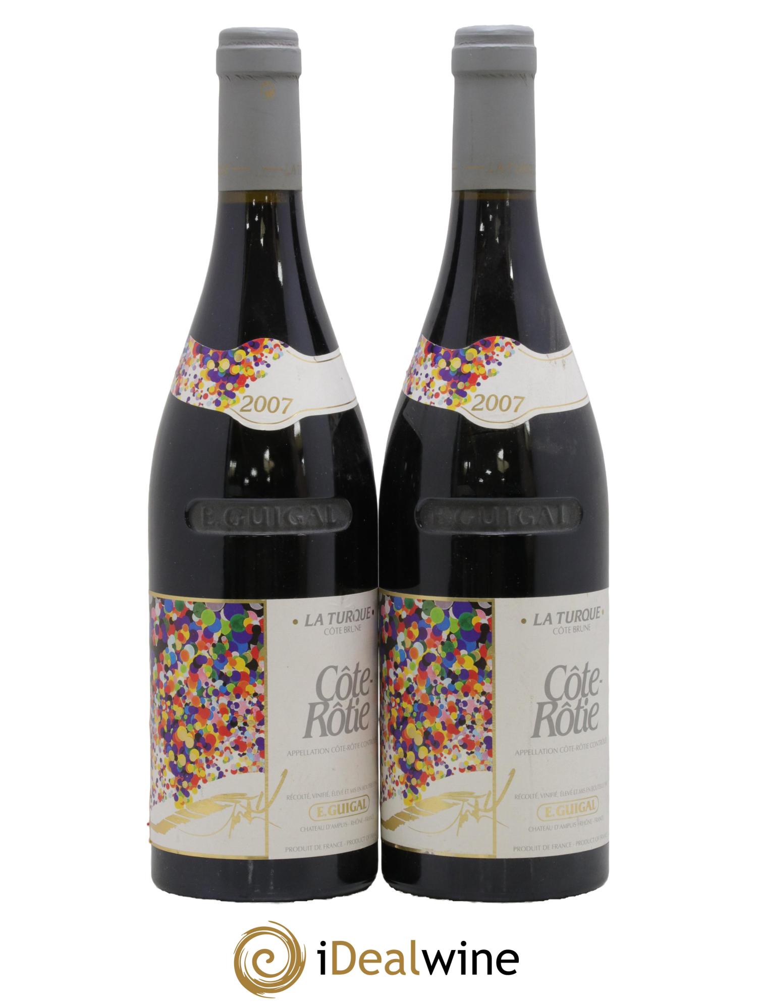 Côte-Rôtie La Turque Guigal 2007 - Lotto di 2 bottiglie - 0