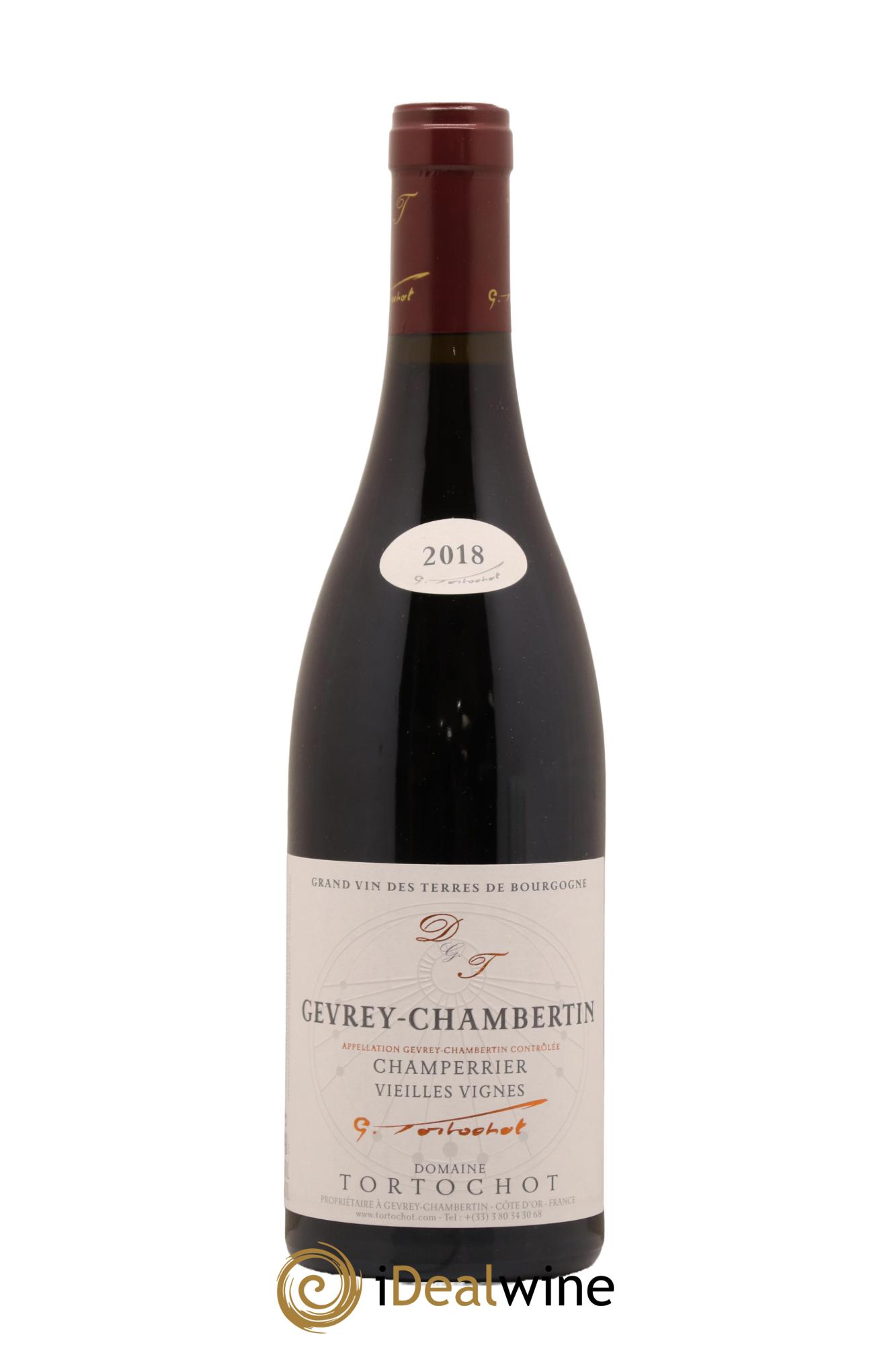 Gevrey-Chambertin Champerrier Vieilles Vignes Domaine Chantal Tortochot 2018 - Lot de 1 bouteille - 0