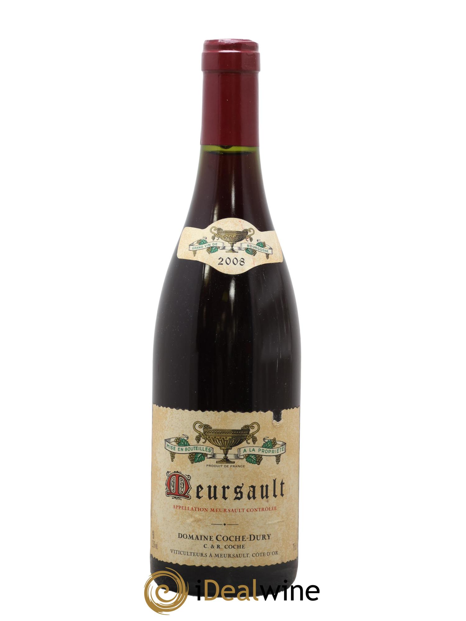 Meursault Coche Dury (Domaine) 2008 - Posten von 1 Flasche - 0