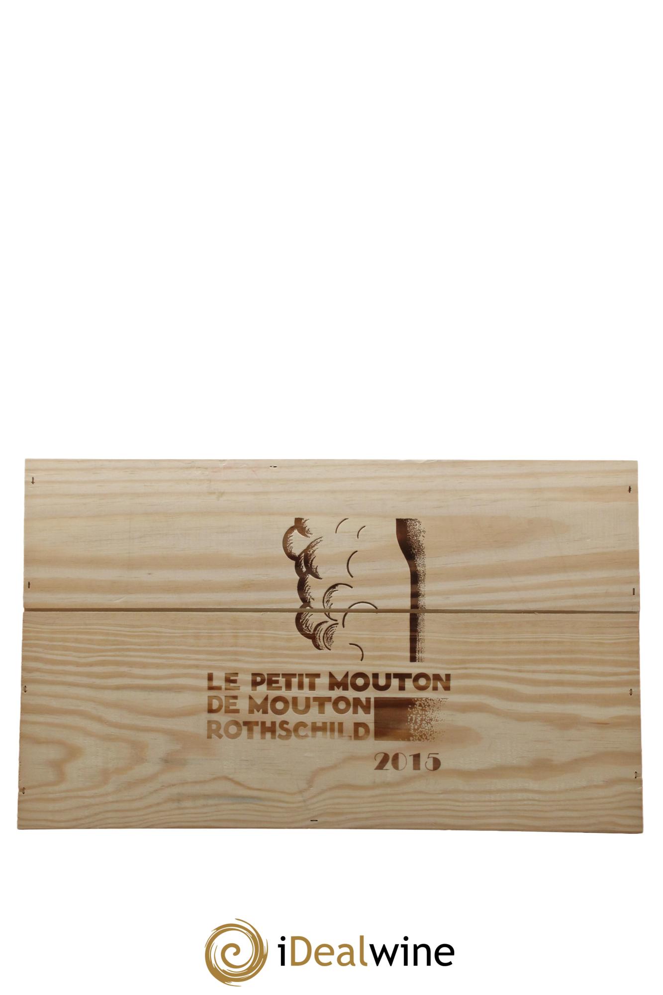 Petit Mouton Second Vin 2015 - Lot of 6 bottles - 1