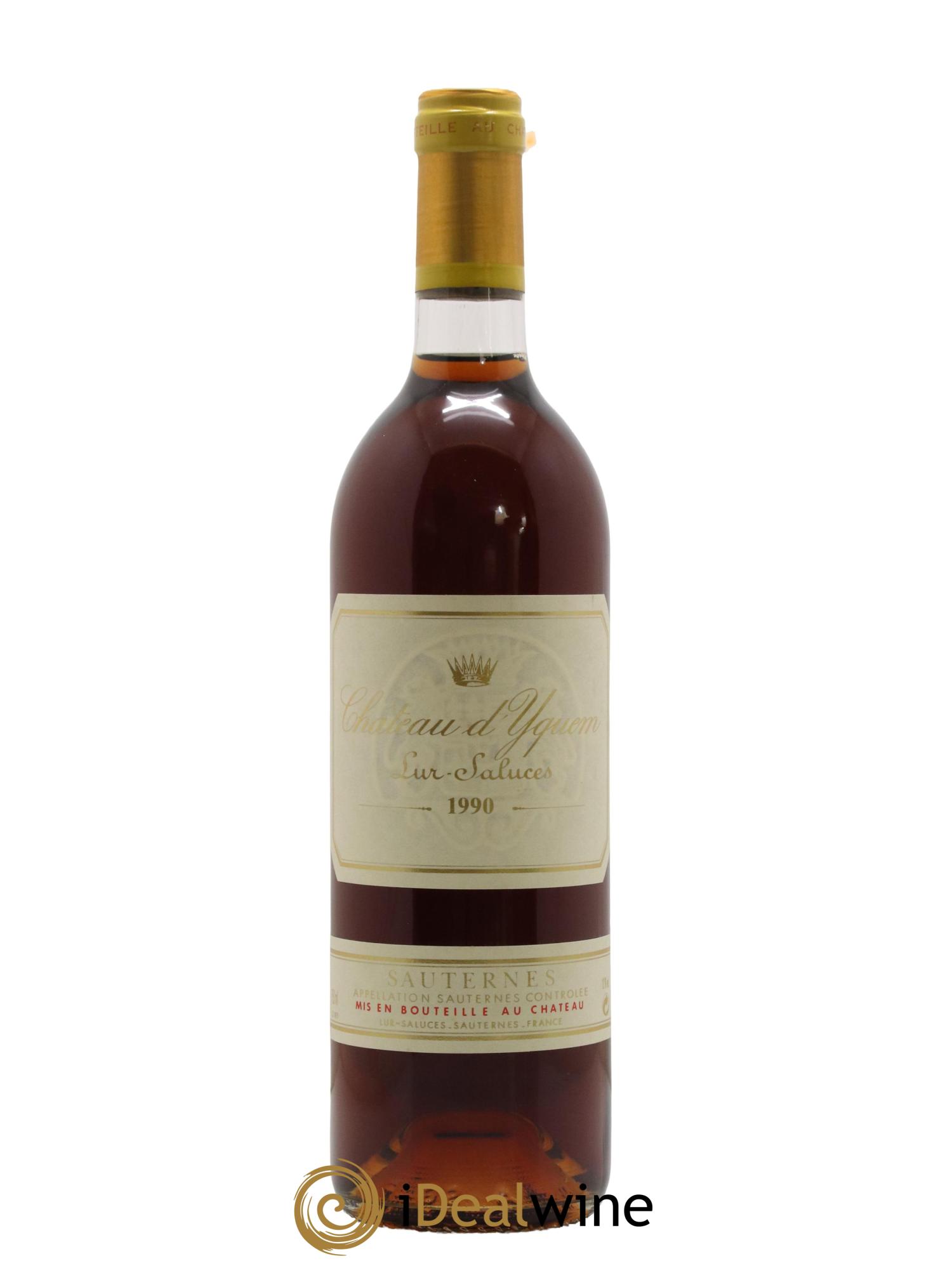 Château d' Yquem 1er Cru Classé Supérieur 1990 - Lotto di 1 bottiglia - 0
