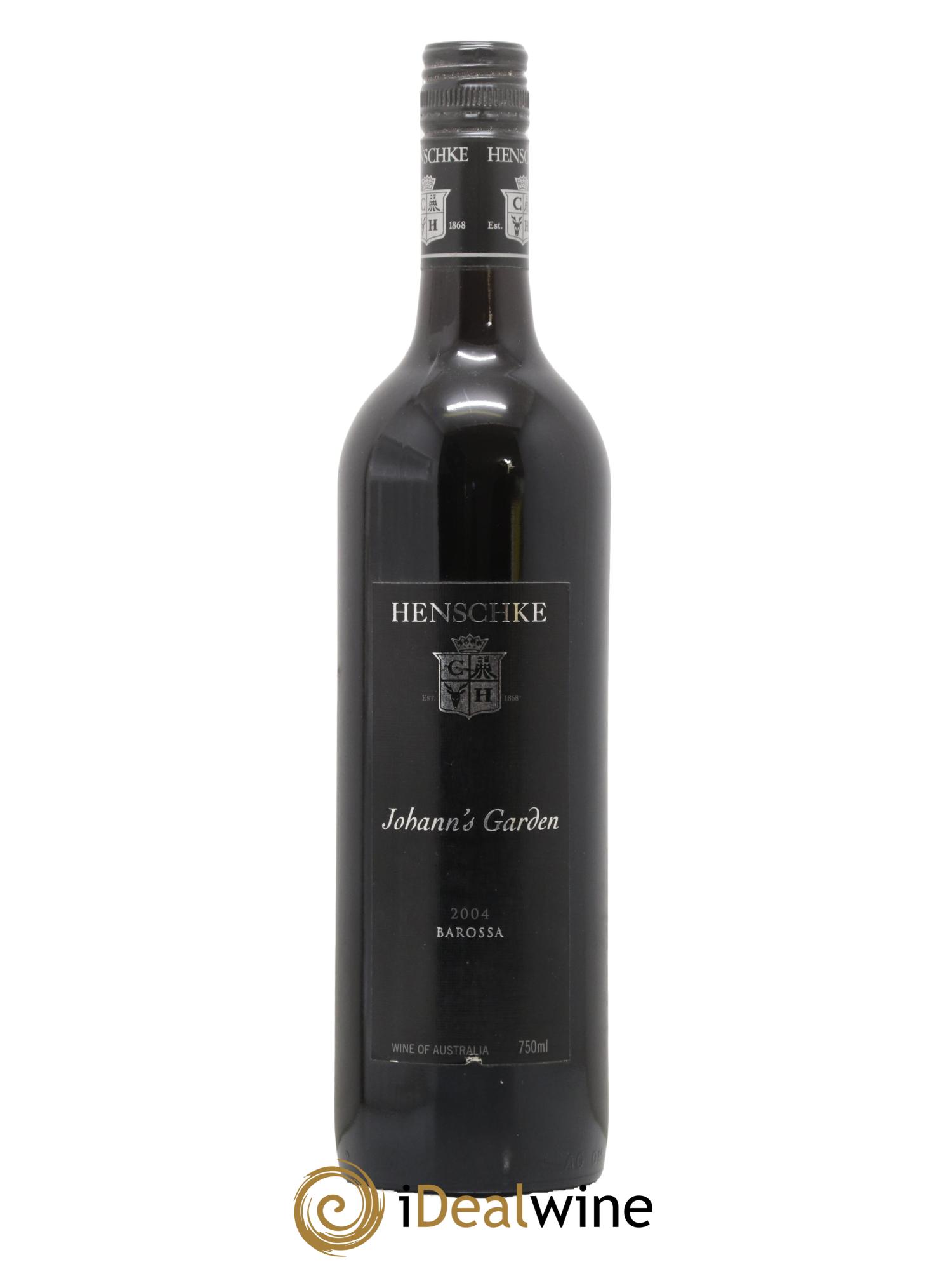 Australie Johann's Garden Henschke 2004 - Lot de 1 bouteille - 0