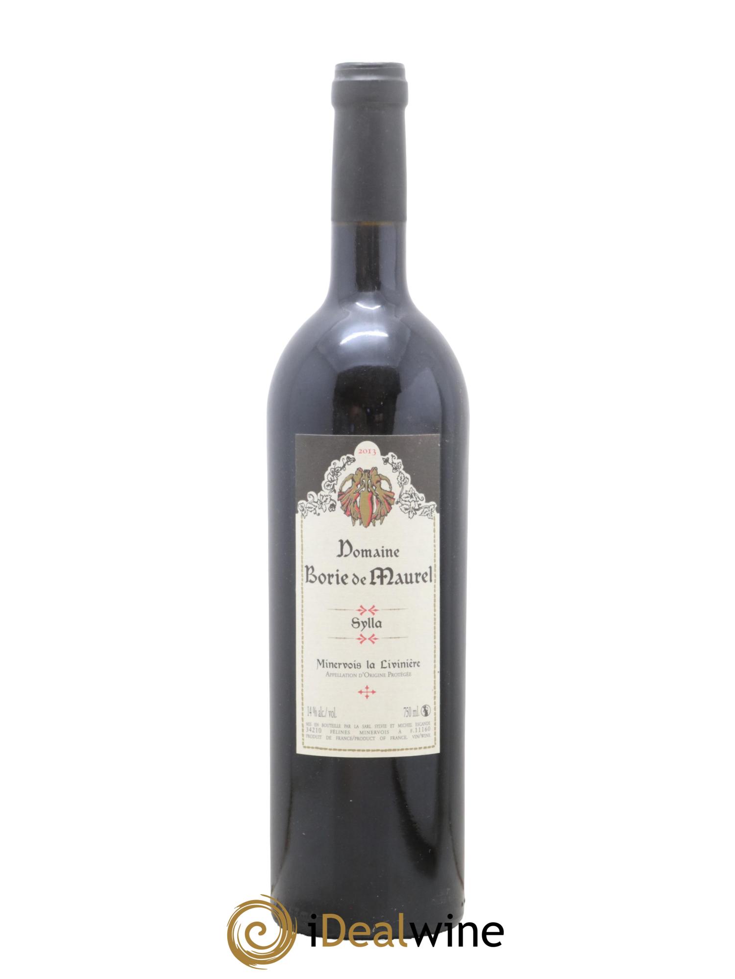 Minervois Cuvée Sylla Borie de Maurel (Domaine) 2013 - Lot de 1 bouteille - 0