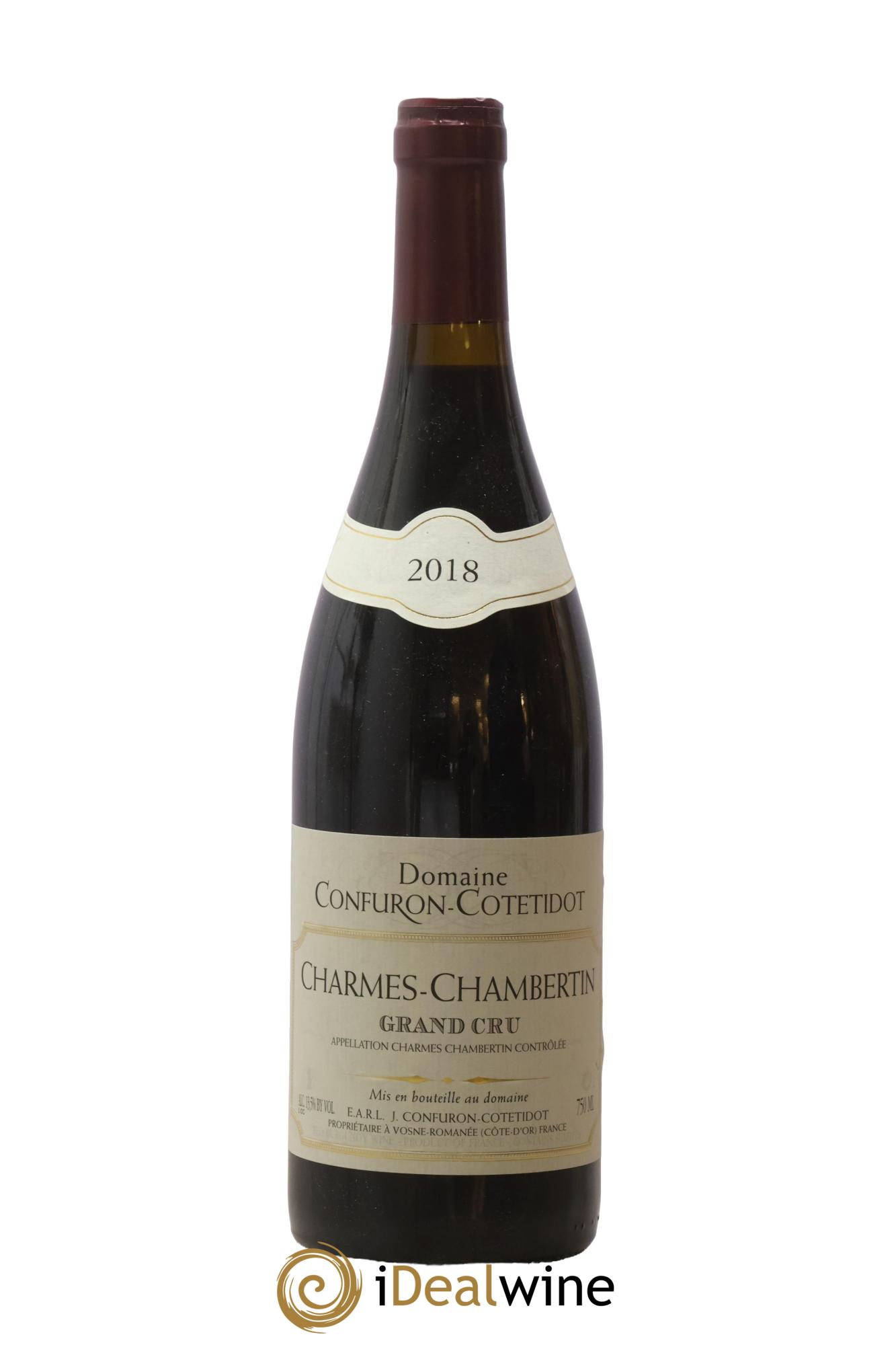 Charmes-Chambertin Grand Cru Confuron-Cotetidot 2018 - Lot de 1 bouteille - 0